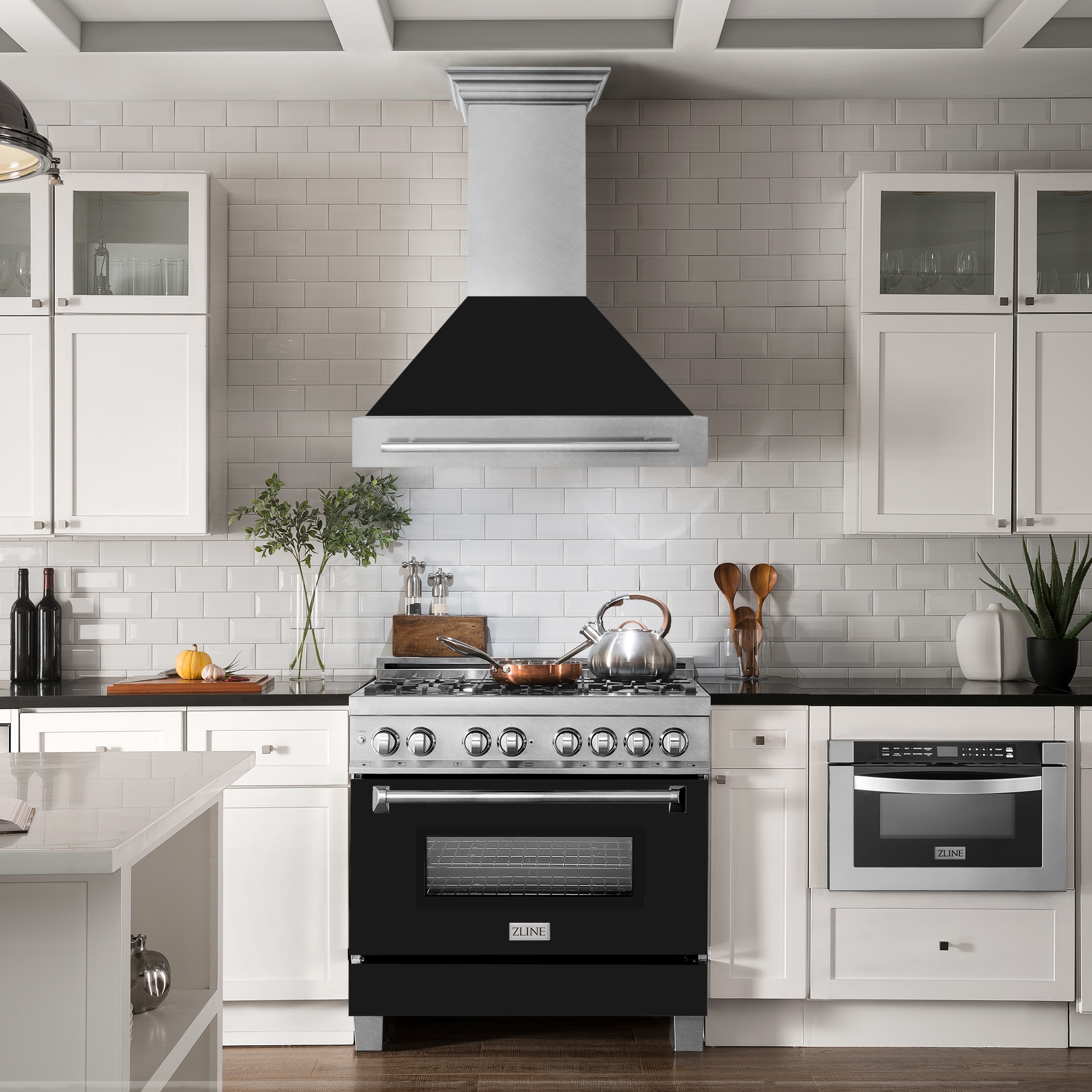 ZLINE KITCHEN & BATH 8654SNX-BLM-36 Wall-Mounted-Range-Hoods - View #5