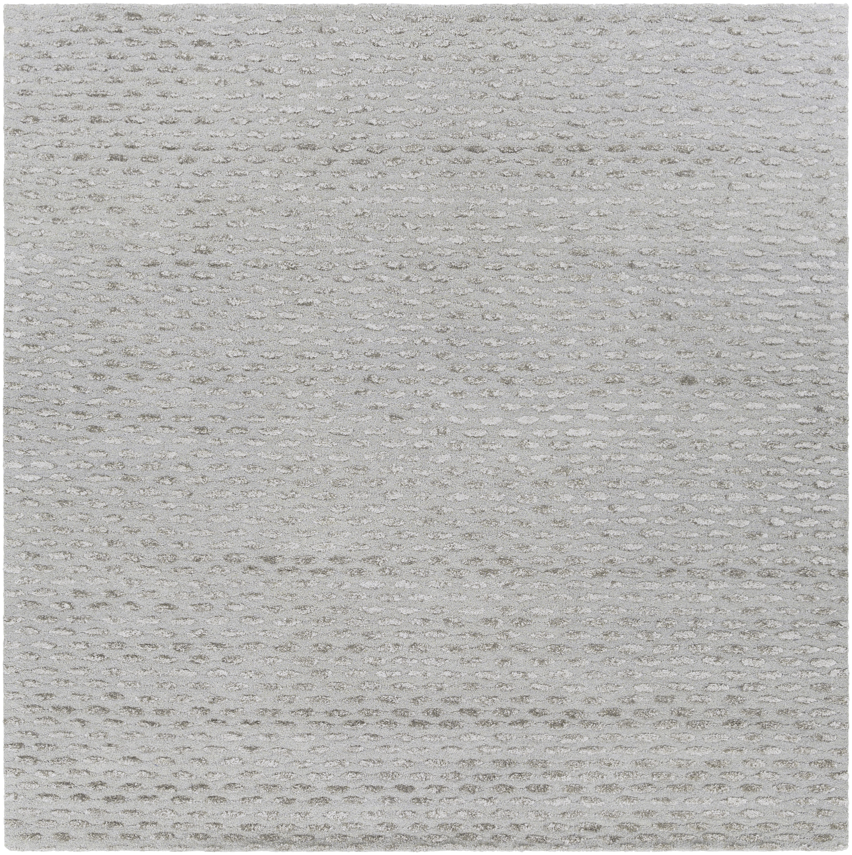 Surya ATL6001-8SQ Atlantis 8 X 8 (ft) Wool Medium Gray Square Indoor Solid Vintage Area Rug