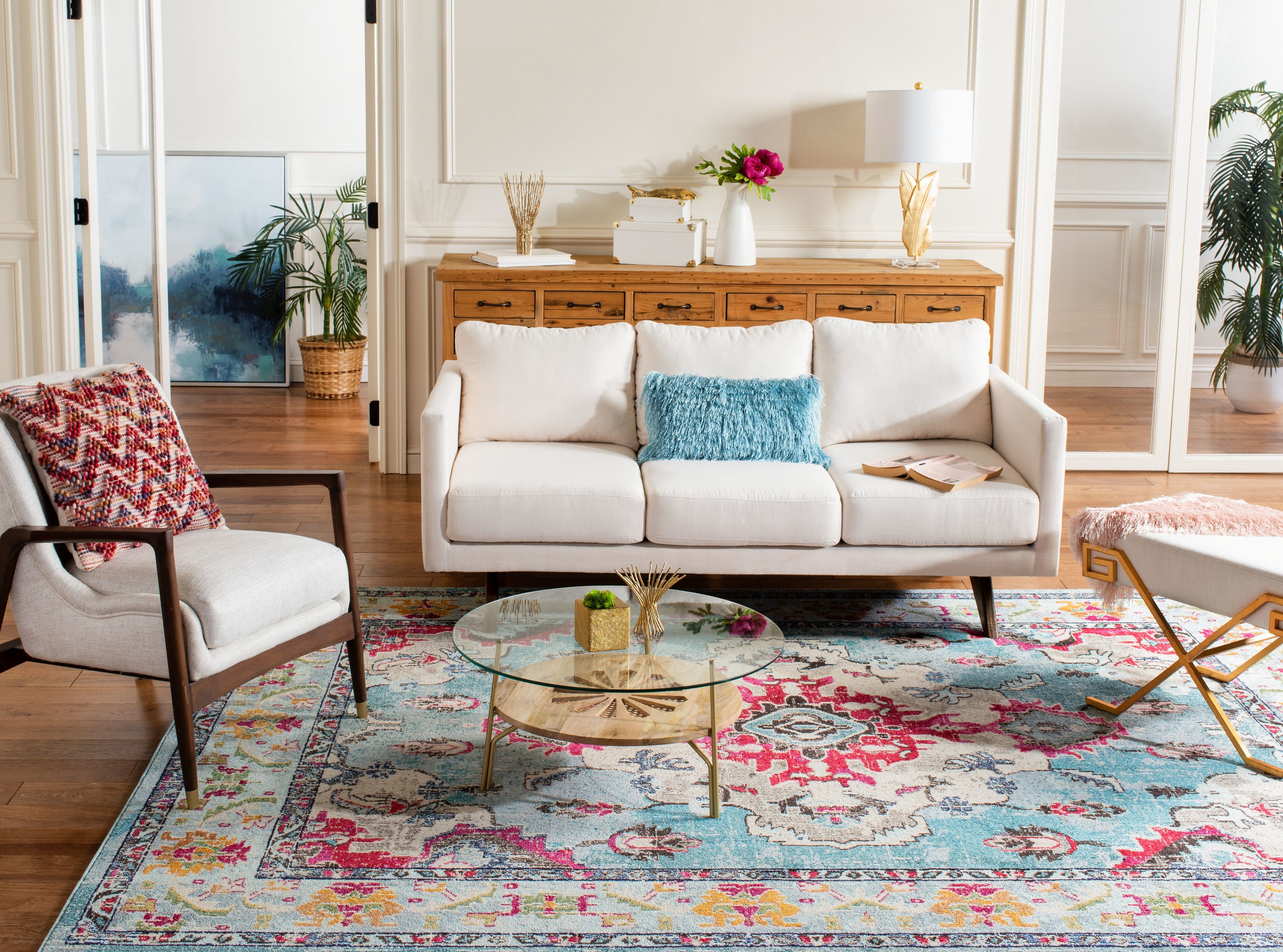 Safavieh MNC243J-5SQ rugs - View #6