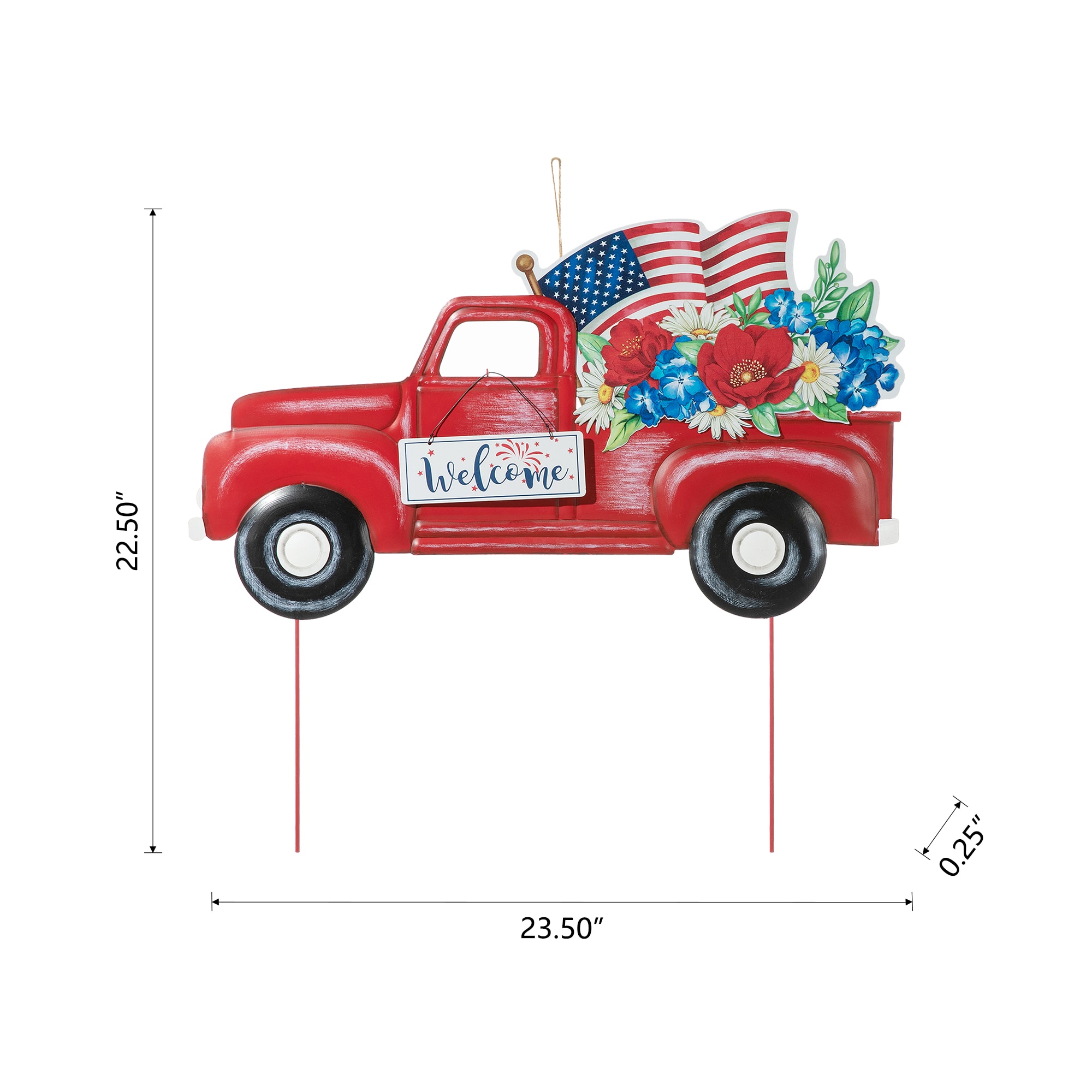 Glitzhome 2027300005 Indoor-Fourth-Of-July-Decorations - View #6