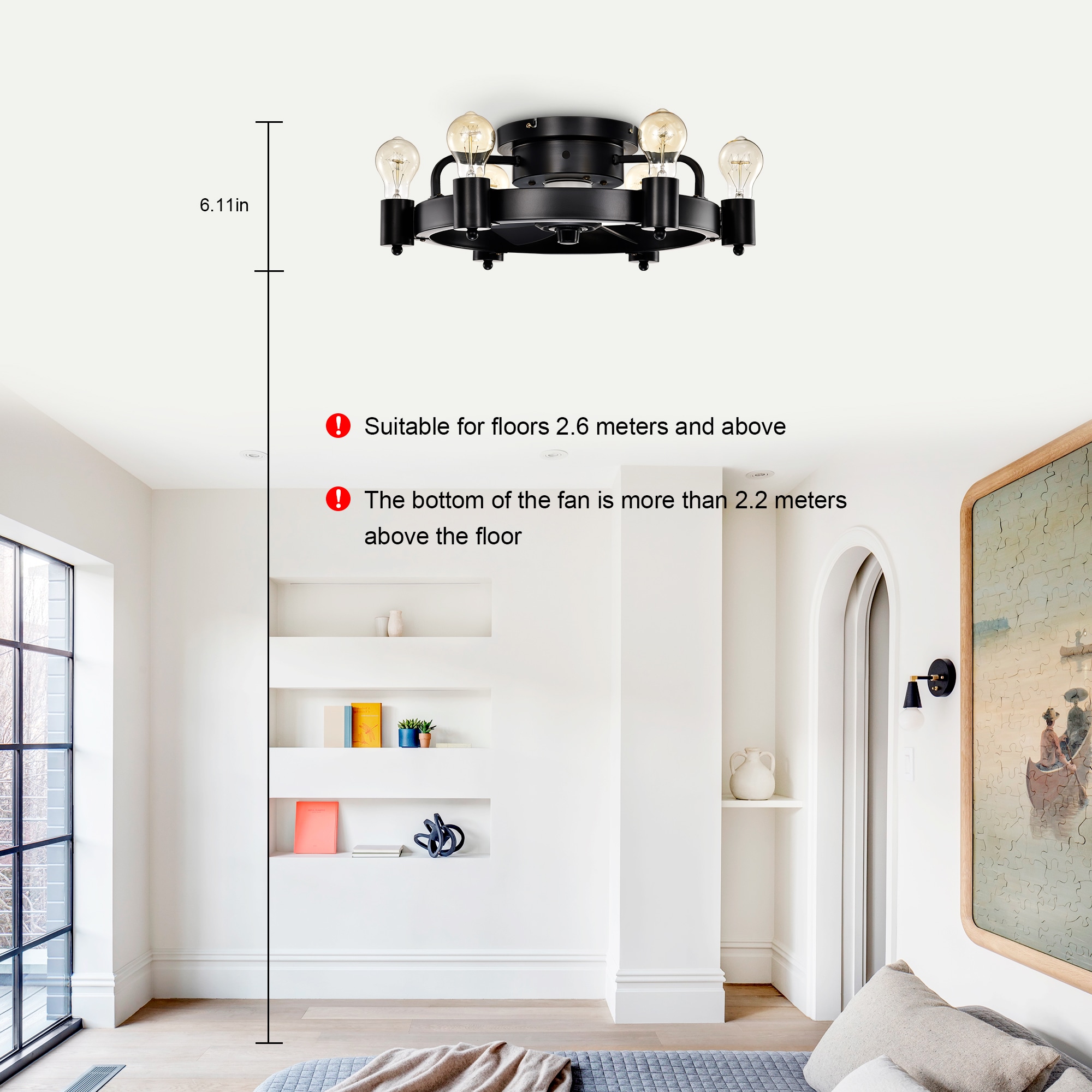 Forclover CPH-148030 Ceiling-Fans - View #6