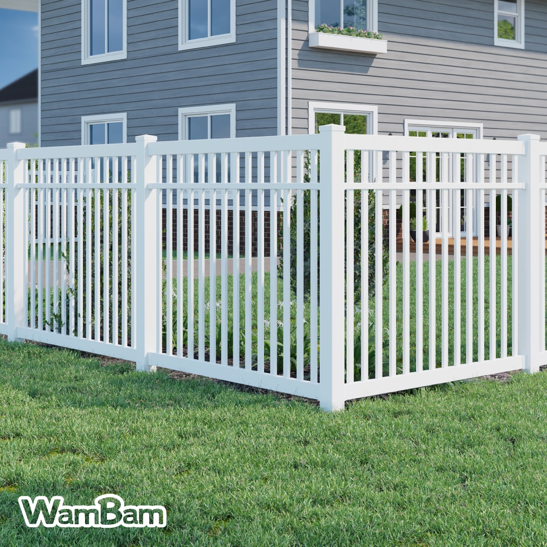 WamBam Fence BL19107 Vinyl-Fence-Panels - View #2