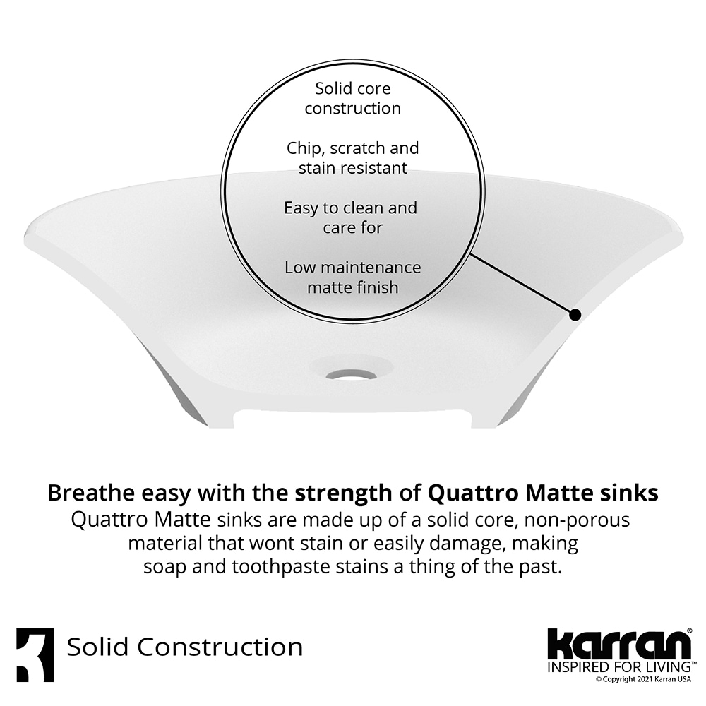 Karran QM176WH422MB Bath-Sink - View #8