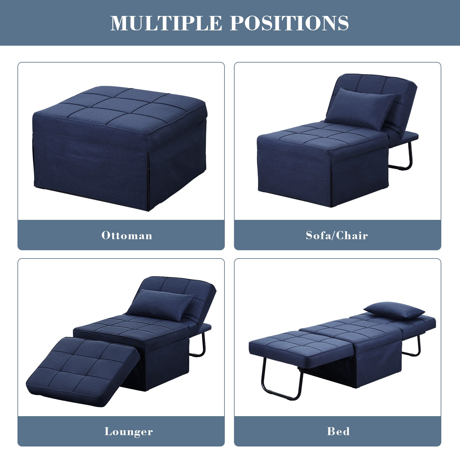 Ainfox WUL022-BL futons - View #3