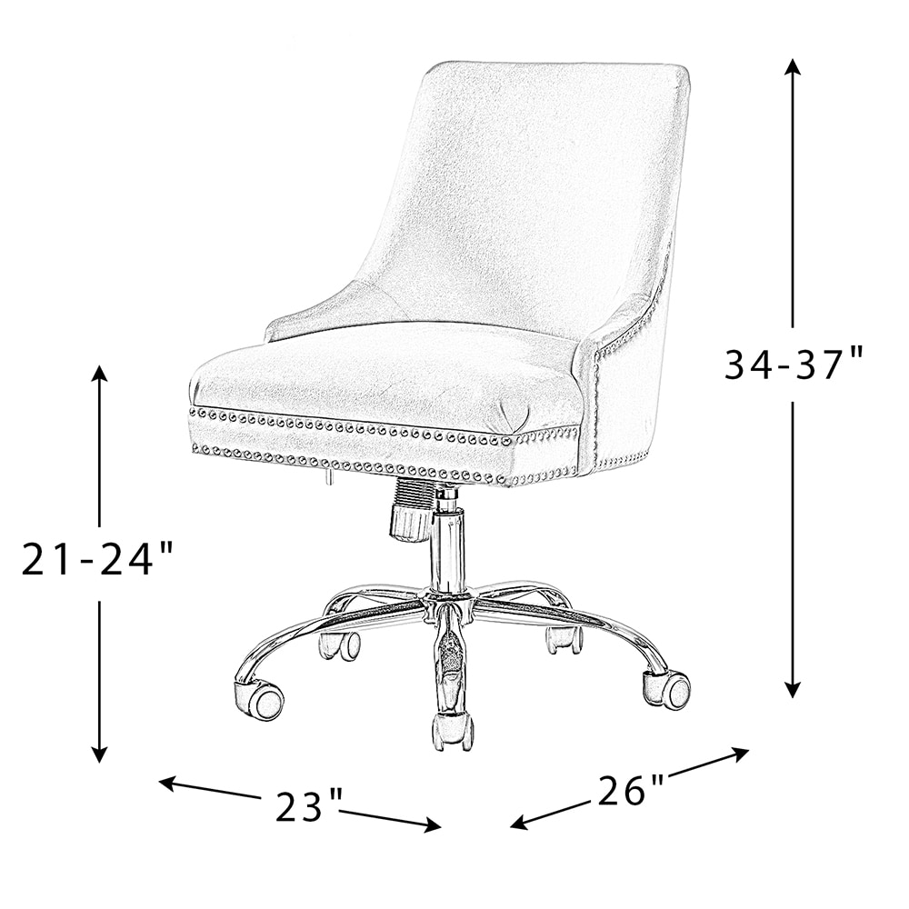 14 Karat Home OFM0002-OLIVE Office-Chairs - View #8