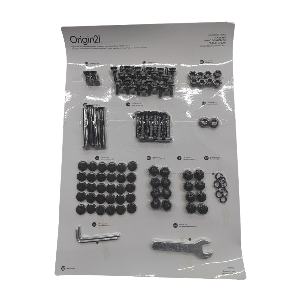 Origin 21 5997577-HP Hardware pack for item 5997577