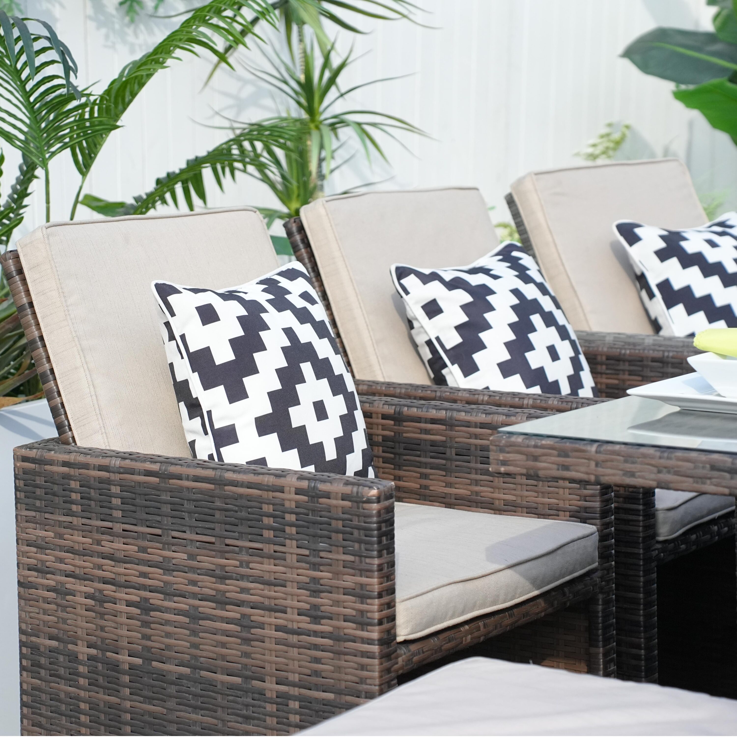 Direct Wicker PAD-3234-BROWN Patio-Dining-Sets - View #7