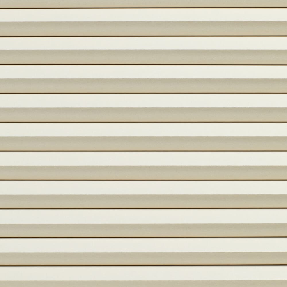 Bali 06B-1246 Hideaway French Latte Blackout Polyester Single Cellular shade swatch