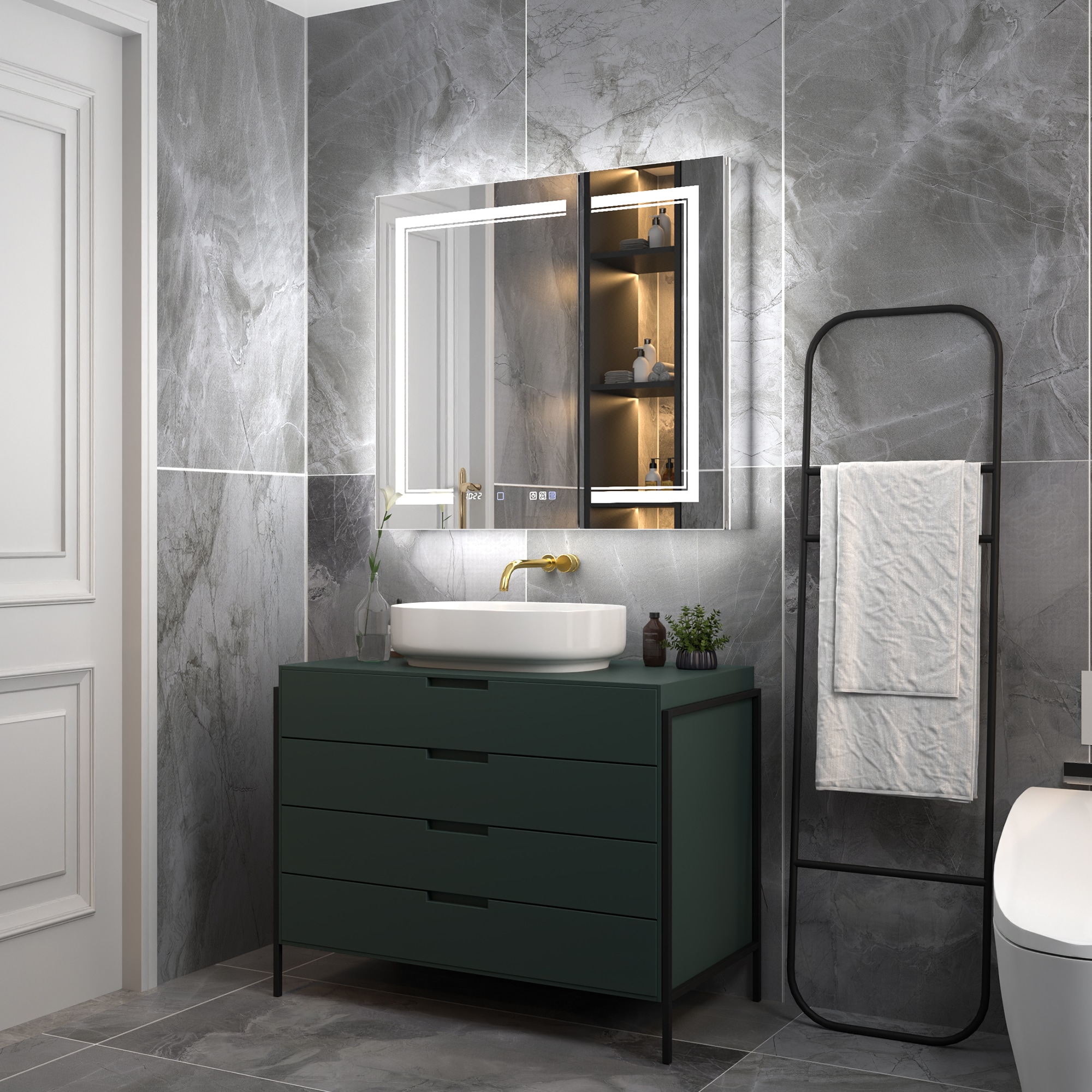 ExBrite W7MC6030 Bathroom-Medicine-Cabinets - View #2
