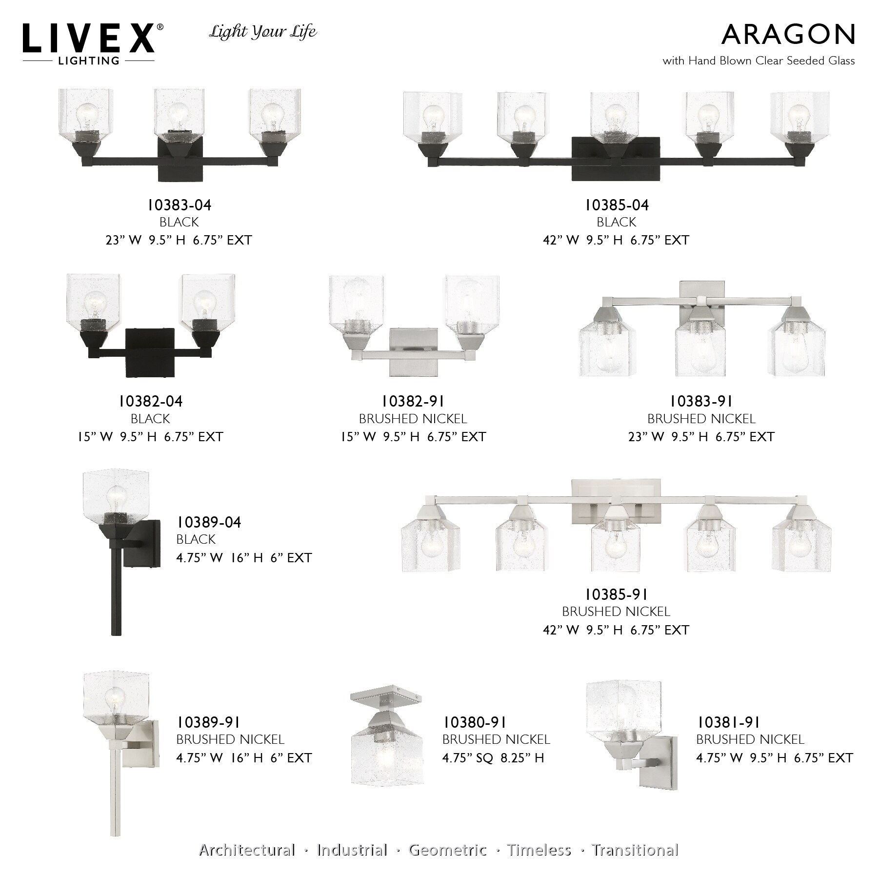 Livex Lighting 10380-91 flushmounts - View #9