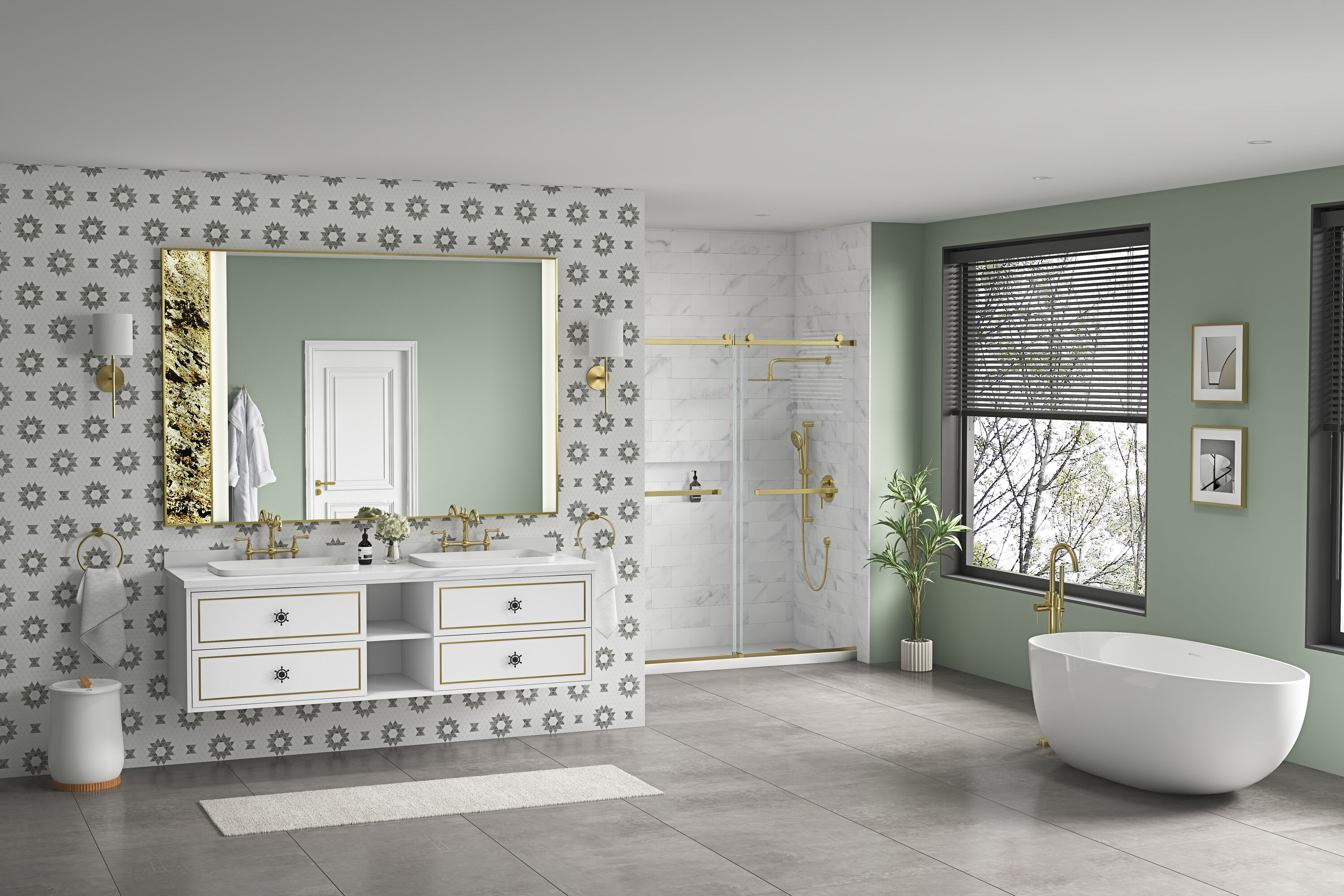 Vacolite KP-9643WH03 Bathroom-Wall-Cabinets - View #5