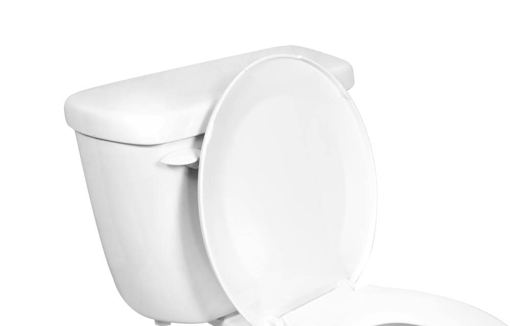 Project Source High-Efficiency White Round Standard Height 2-piece