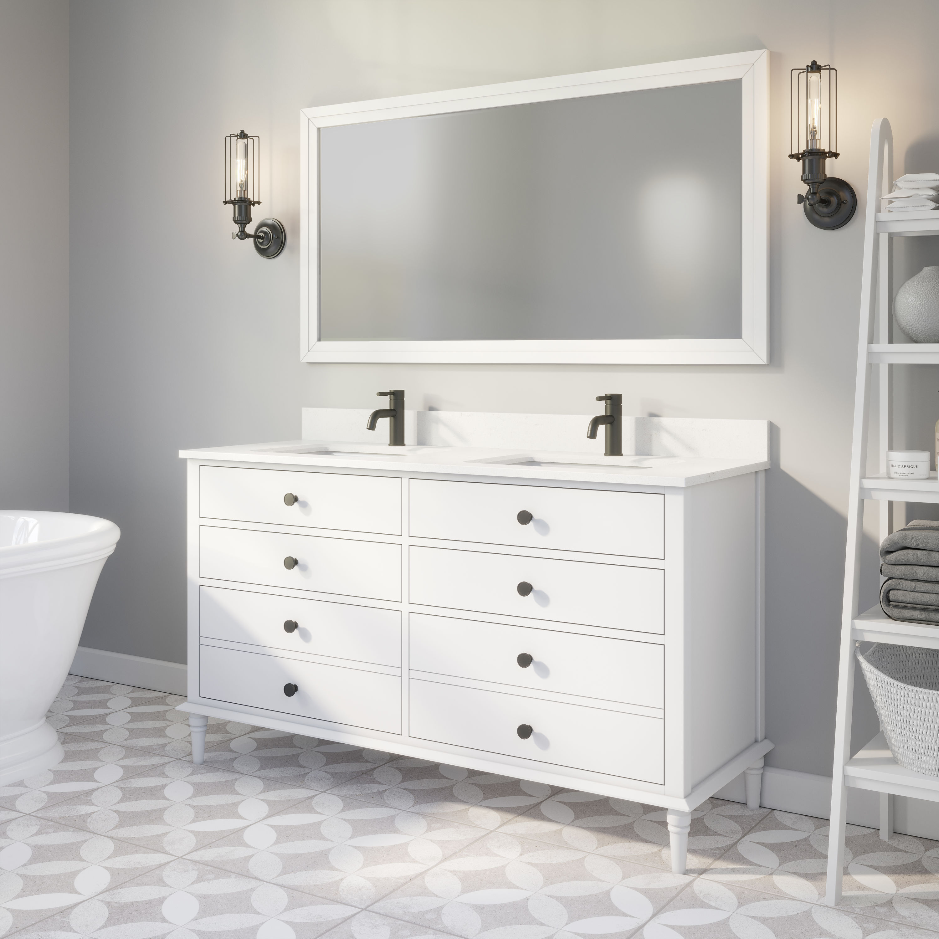 Spa Bathe FA60WH Bath-Vanity-Combo - View #9