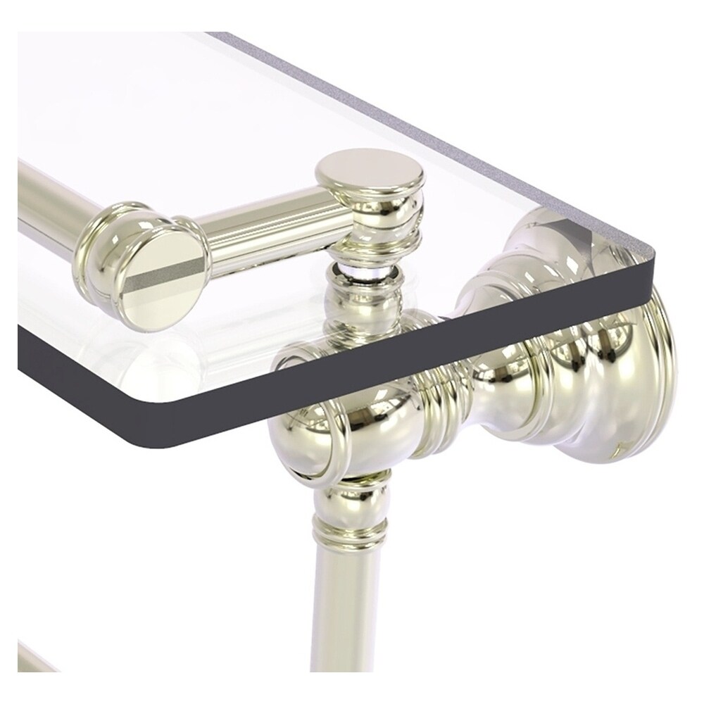 Allied Brass CL-1-22TB-GAL-PNI Bathroom-Shelves - View #2