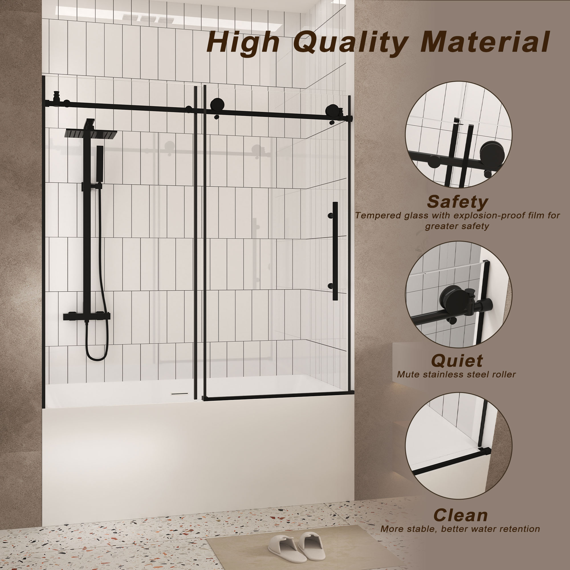 LOVMOR SF-R-W1675P306989 Shower-Doors - View #3