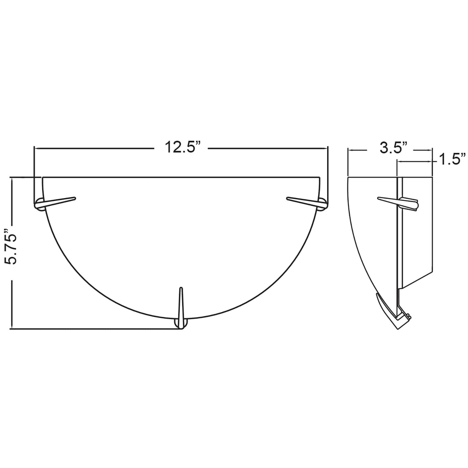 Access Lighting 20660LEDDLP-BS/OPL b090000 - View #2