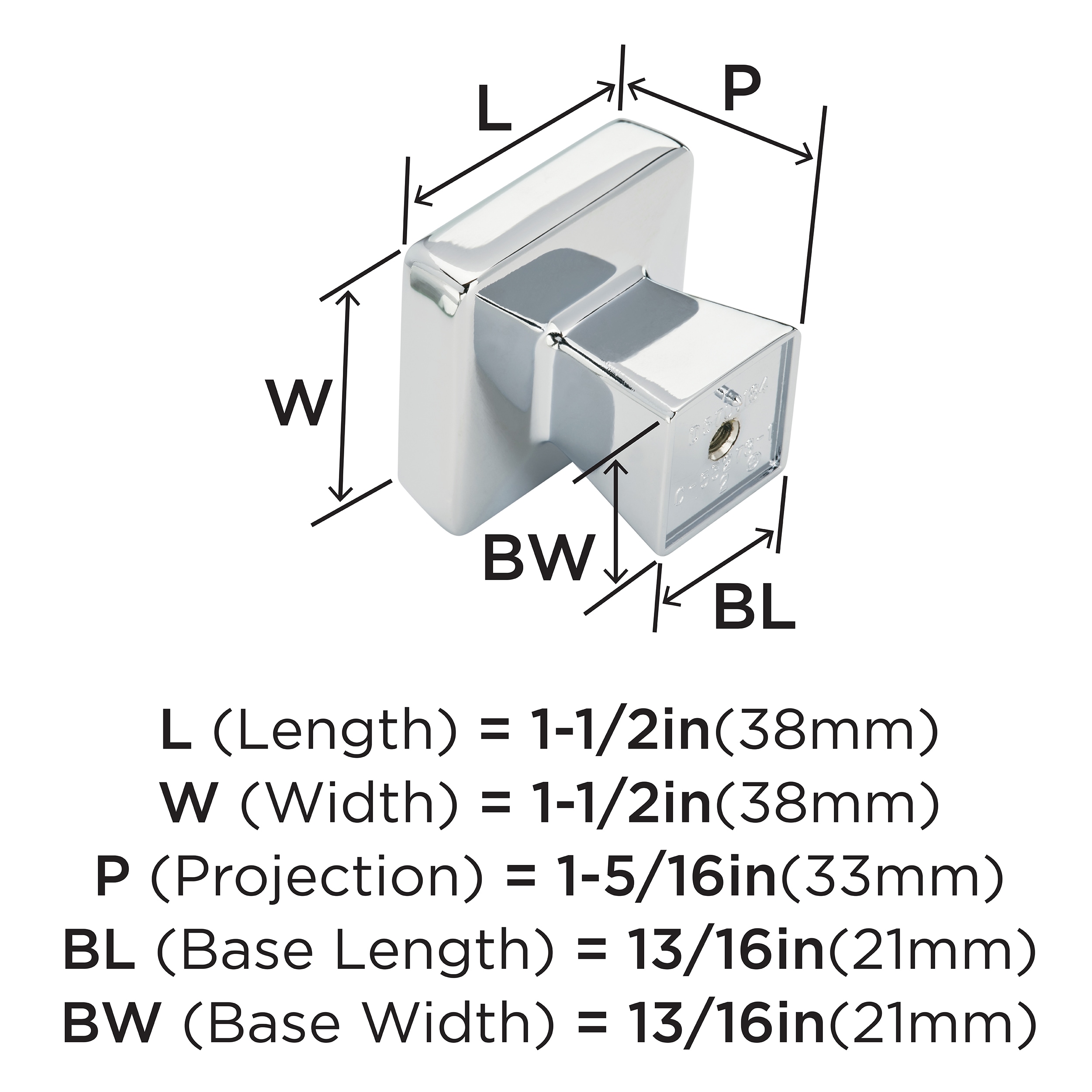 Amerock BP5527326 Cabinet-Knobs - View #4