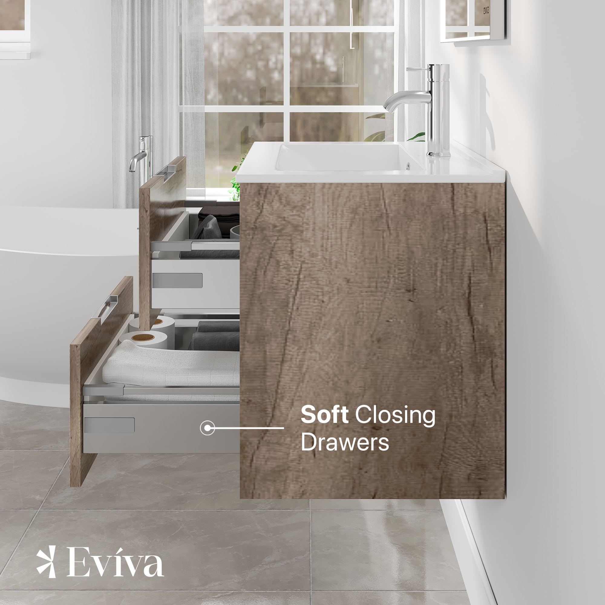 Eviva EVVN564-24GOK Bath-Vanity-Combo - View #8