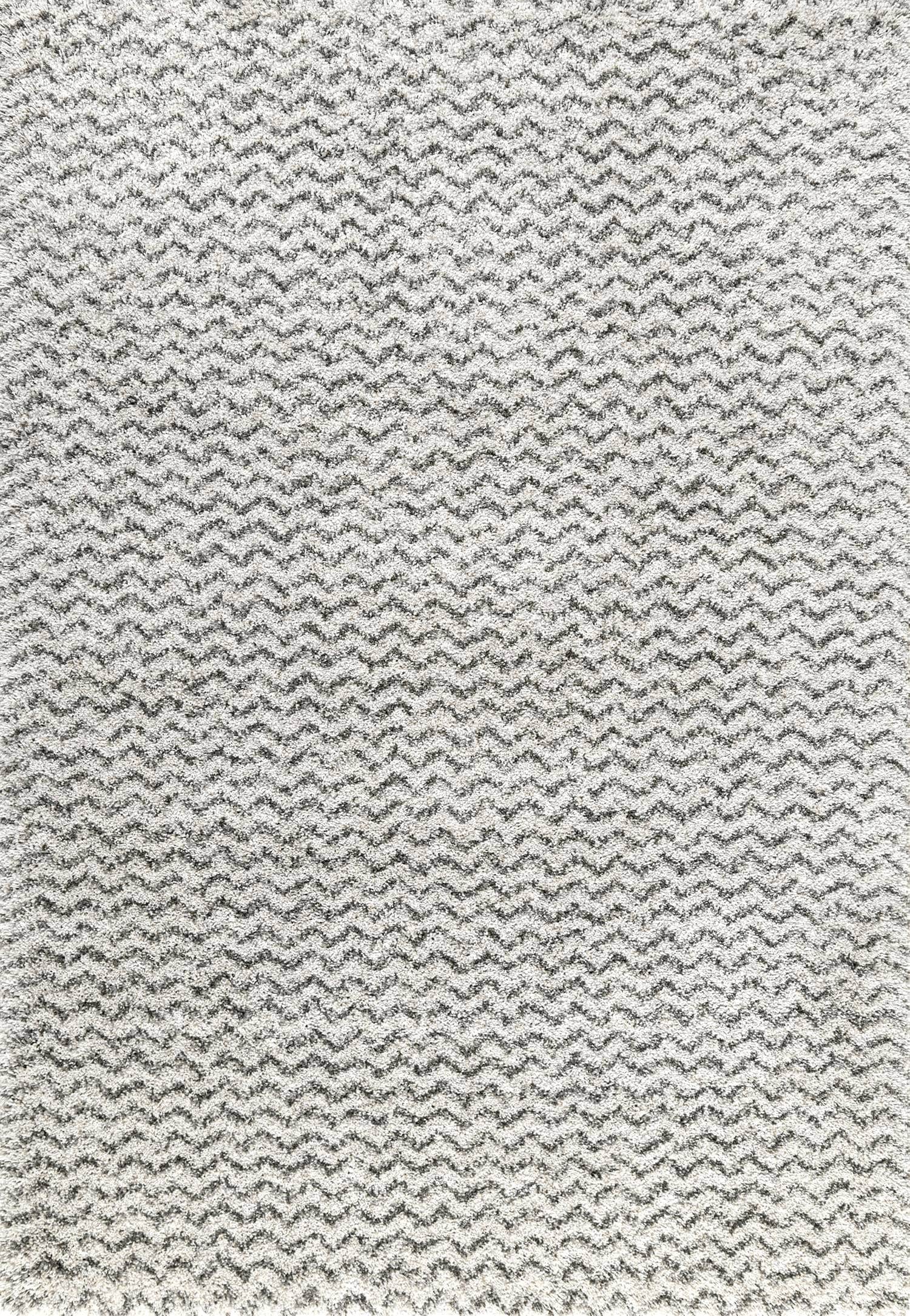 nuLOOM MLSH02A-S7100710 8 x 8 (ft) Loomed Polypropylene Ivory Square Indoor Chevron Area rug