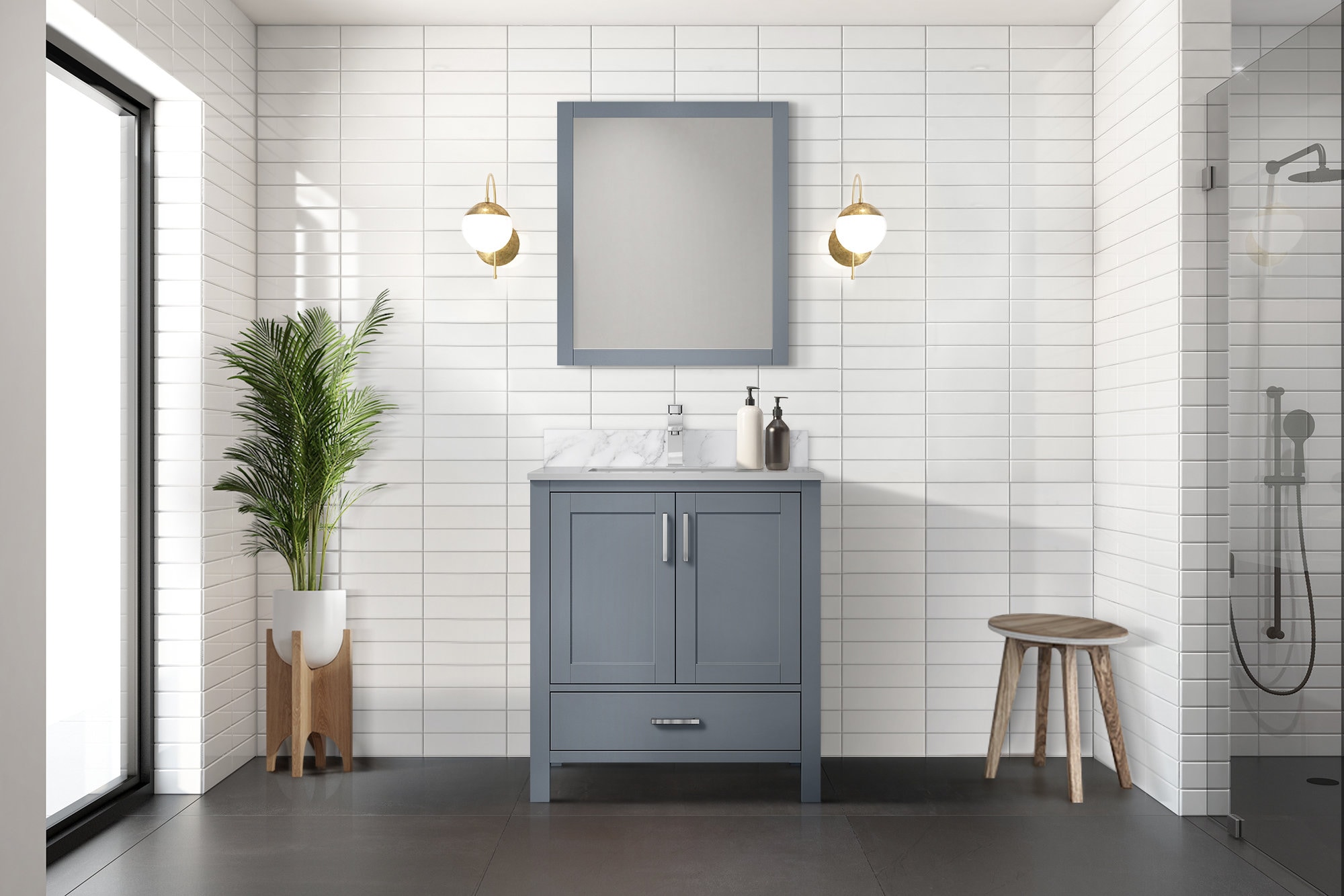 Lexora LJ342230SBDS000 Bath-Vanity-Combo - View #3