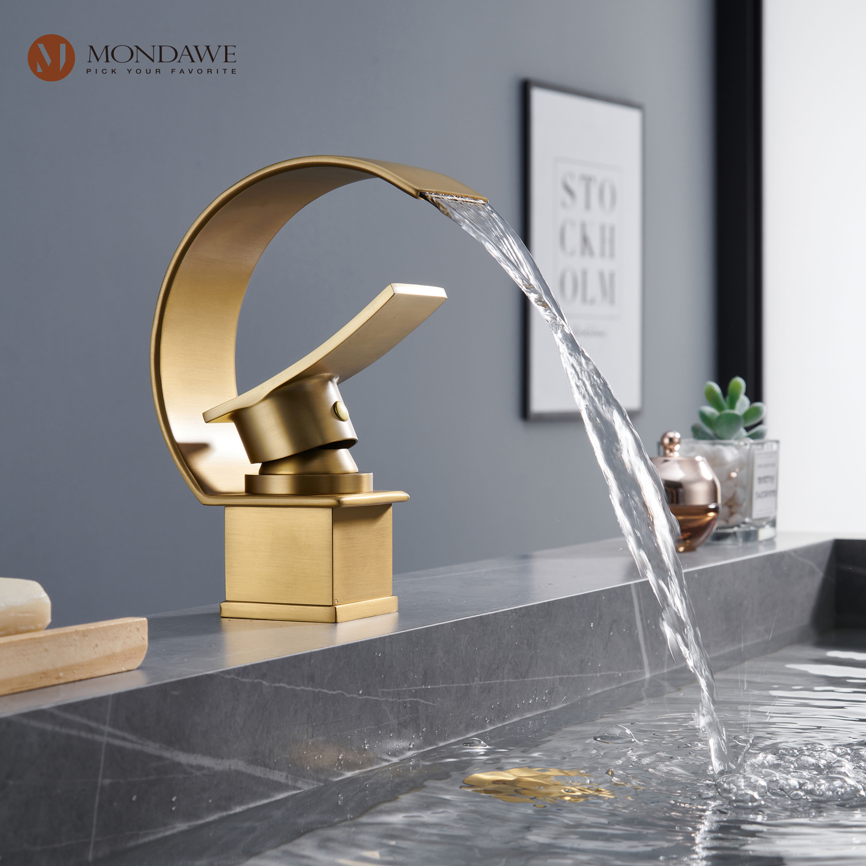 Mondawe WF1370G-2BG Lavatory-Faucets - View #7