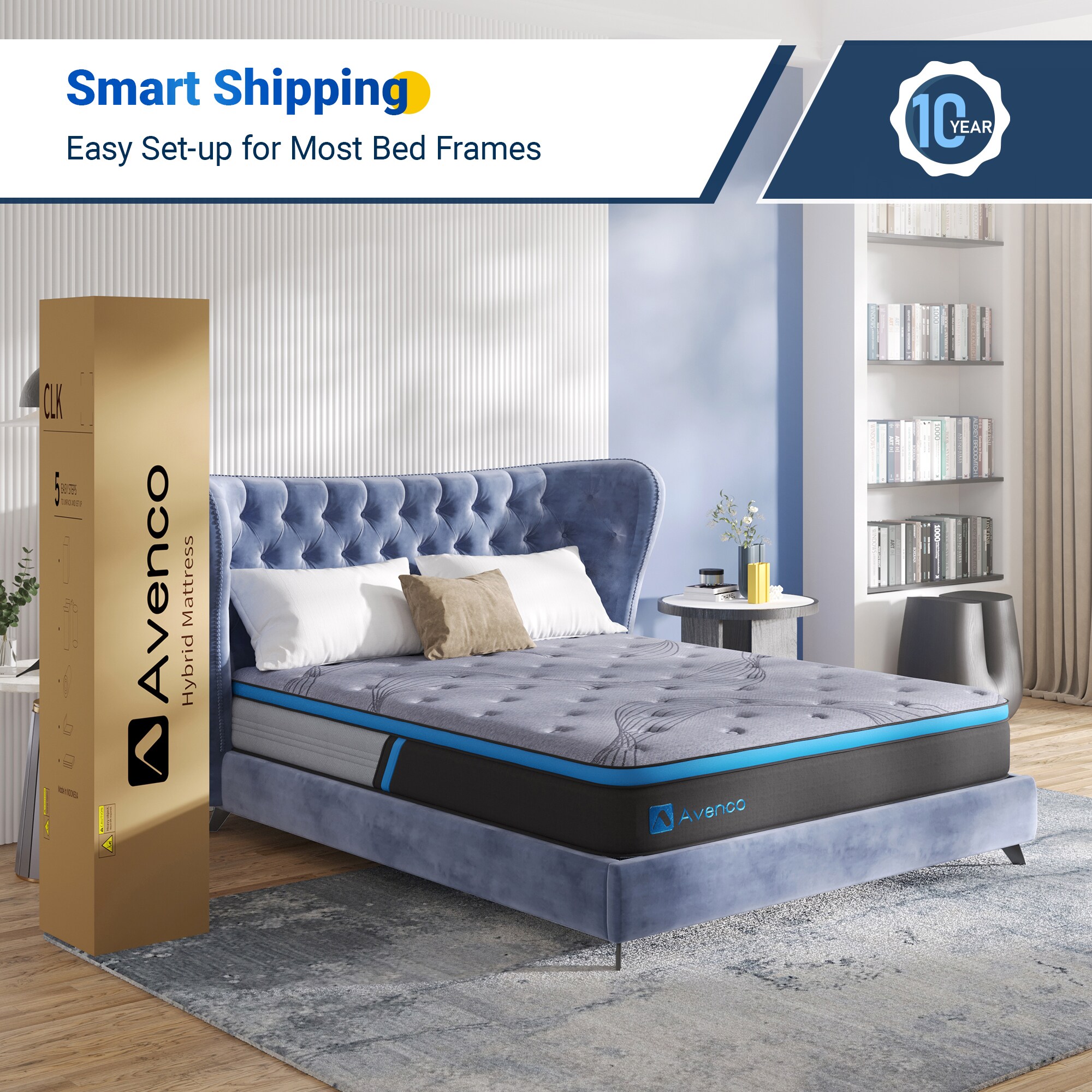 Avenco LW-THCD-003-Q Mattresses-Boxsprings - View #8