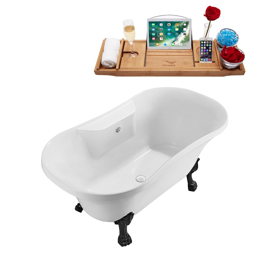 Streamline N100BL-WH bathtubs - View #2