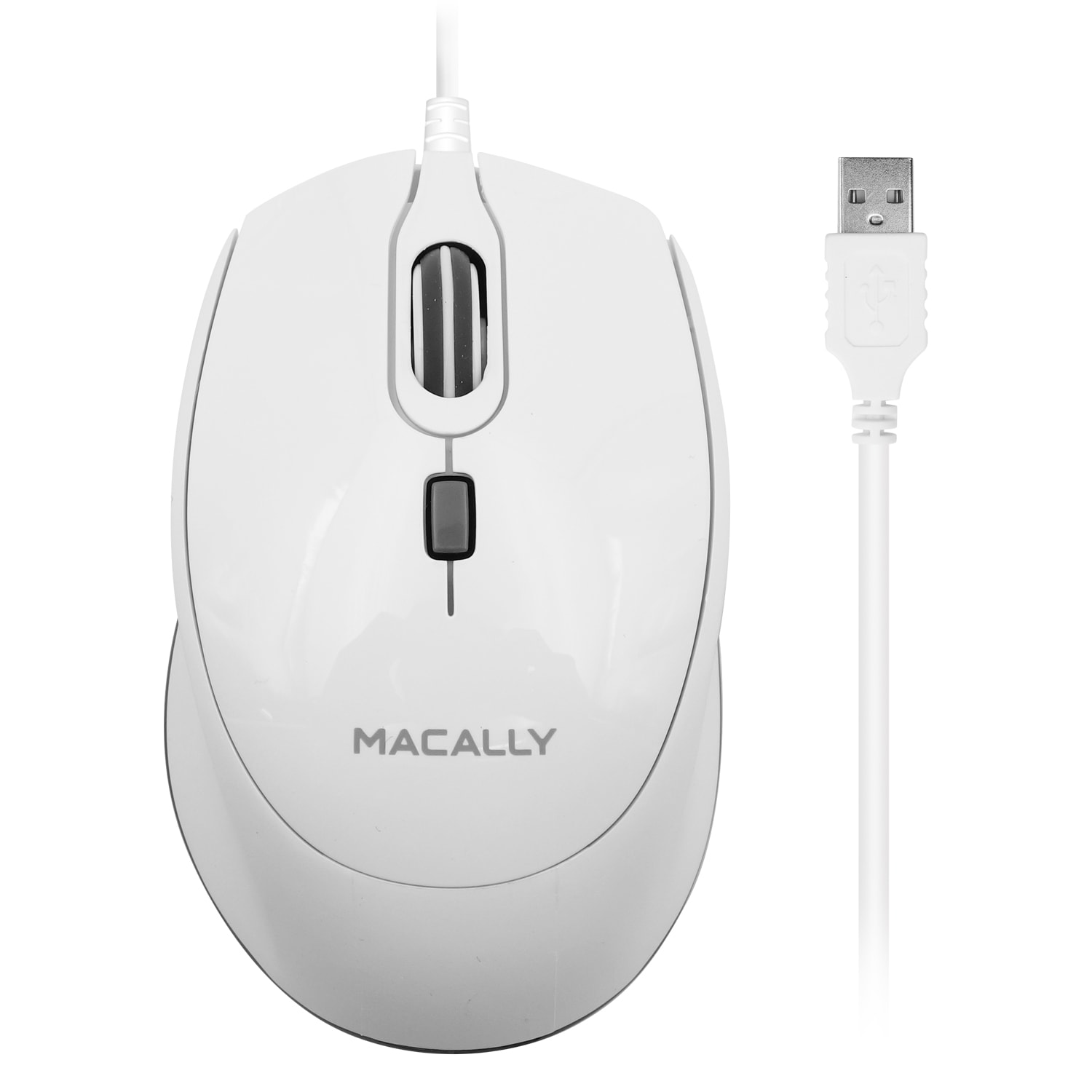  Macally Wireless Bluetooth Mouse for Mac, MacBook Pro/Air,  iPad, and PC - Quiet Click and Comfortable Wireless Mouse - Compatible  Wireless Apple Mouse - White Laptop Mouse Bluetooth : Electronics