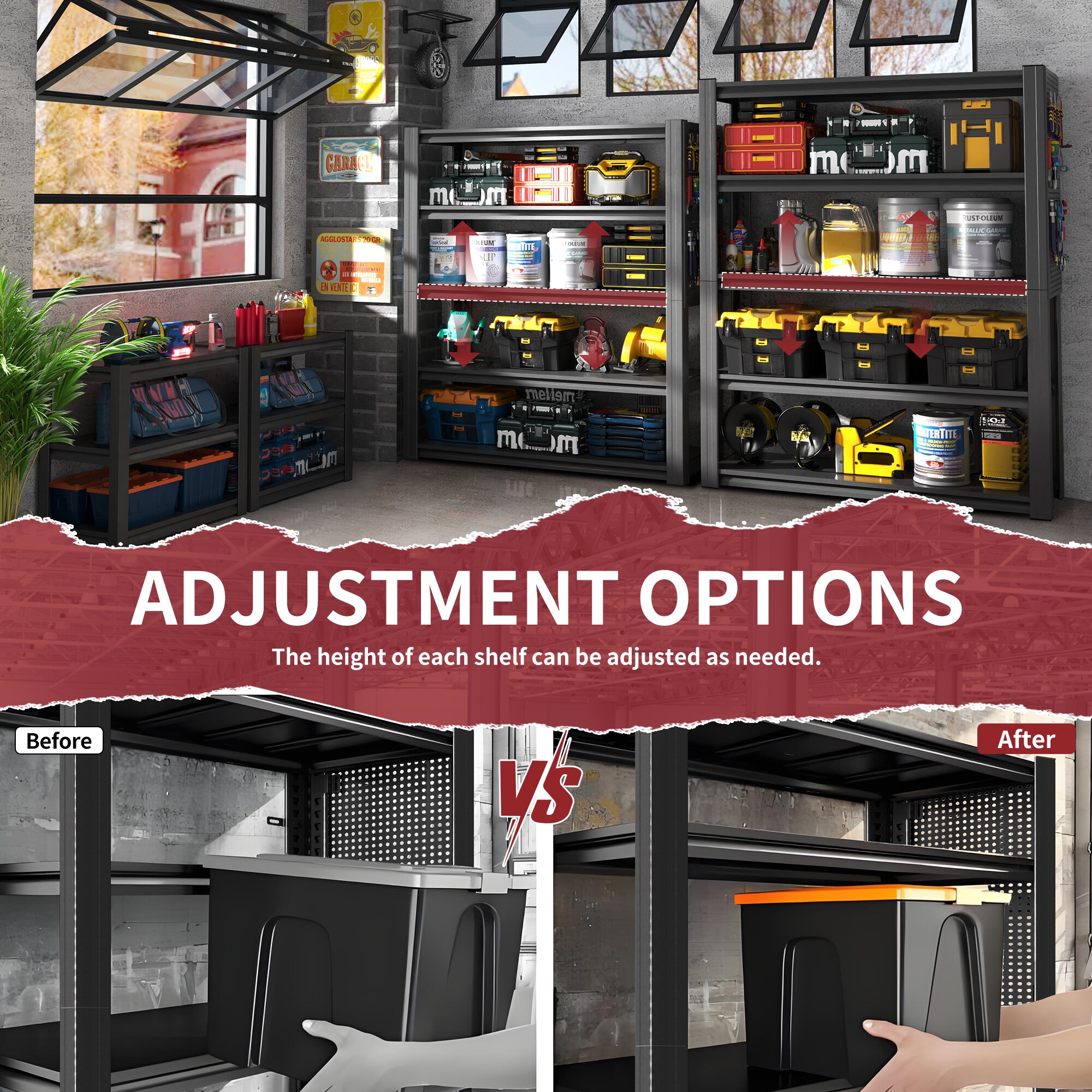 Wooakway FXLS0605-601A26 Free-Standing-Shelving - View #4