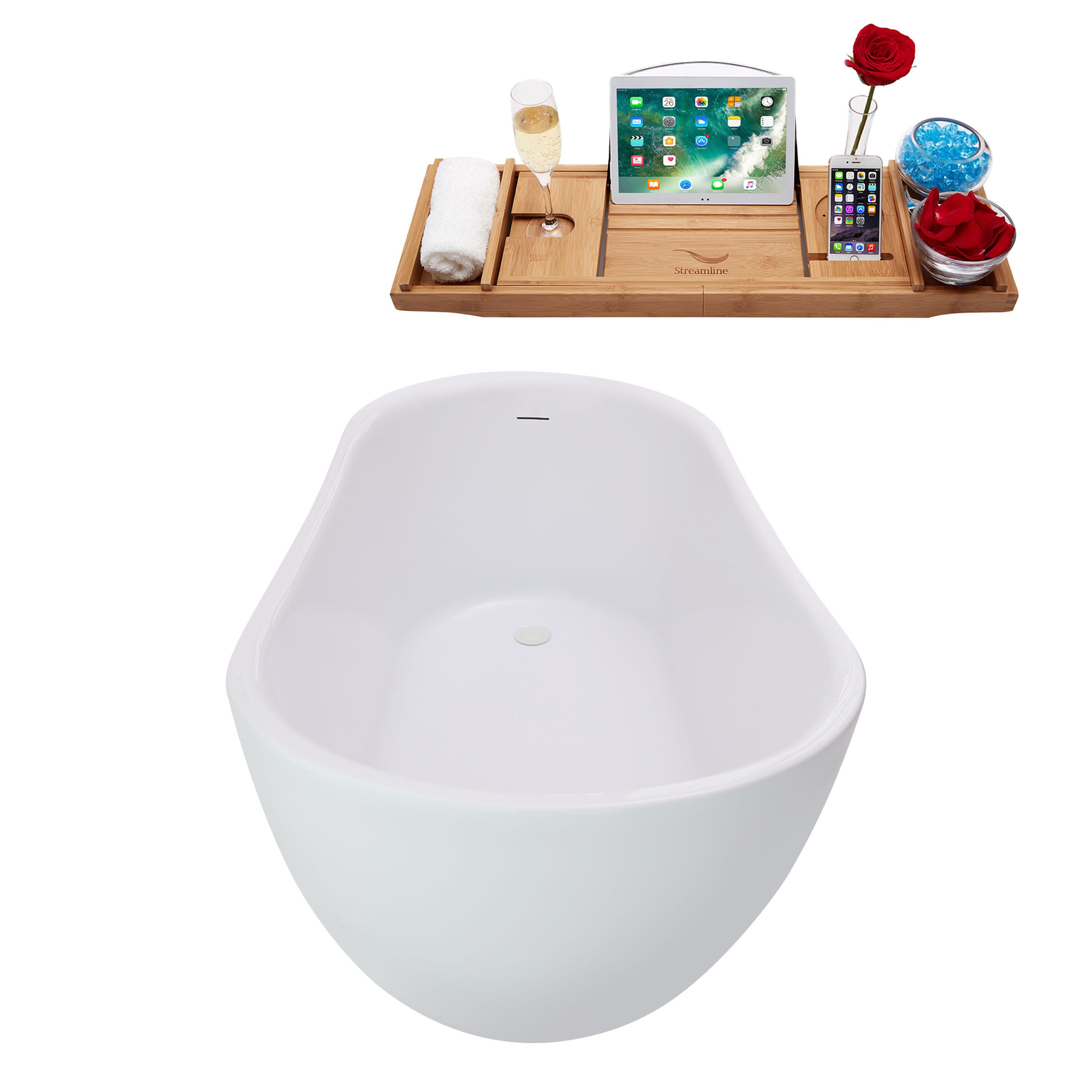 Streamline N3680WH bathtubs - View #8