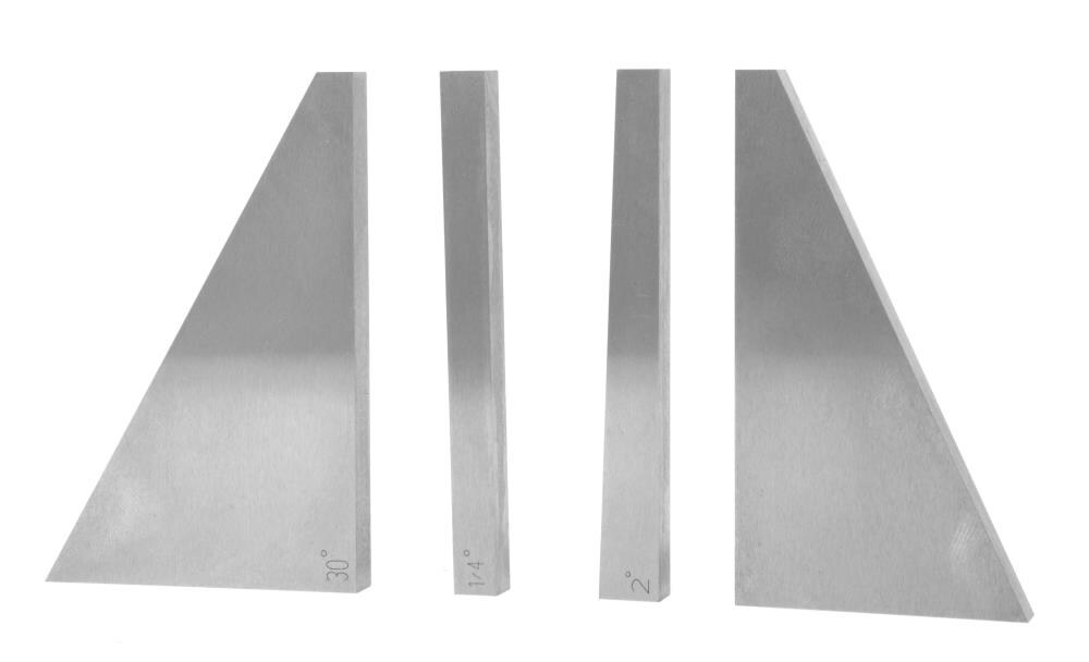 12 Pcs Precision Steel Angle Block Set 1/4 To 30 Degree Gauge Block 