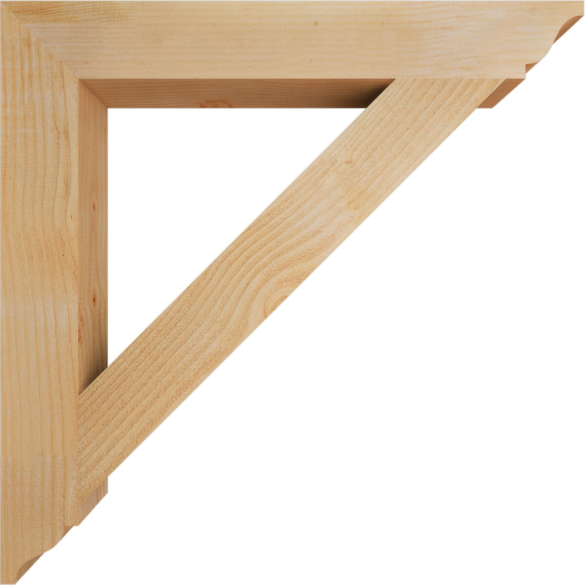 Ekena Millwork BKT04X30X30TRA01RDF Exterior-Brackets-Braces - View #3
