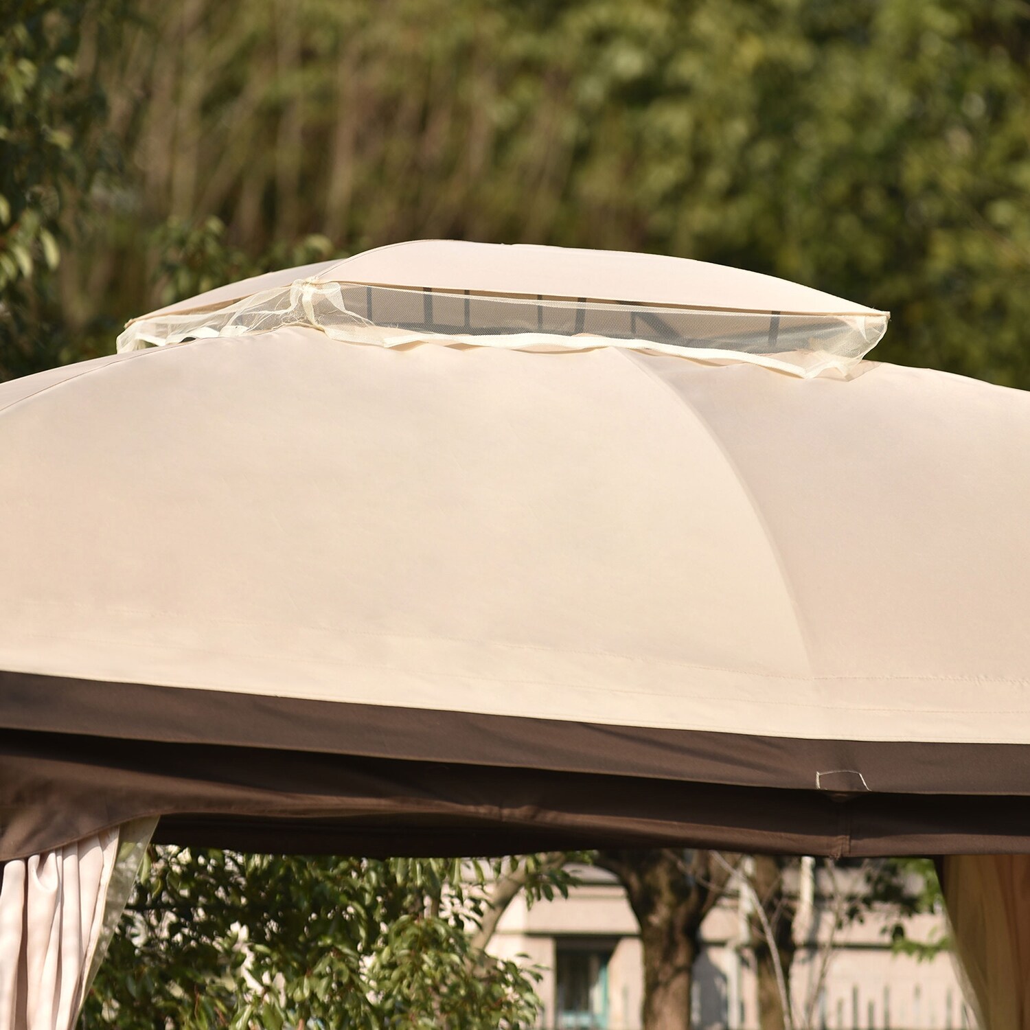 SINOFURN SYA020159BG Wood-Resin-Gazebos - View #11