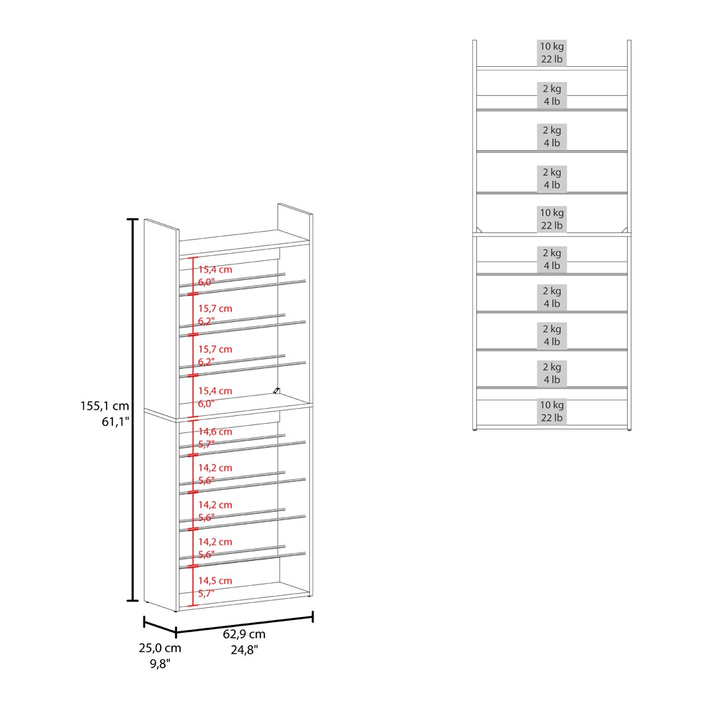 LOVMOR SF-H-B092P315574 Shoe-Racks - View #4