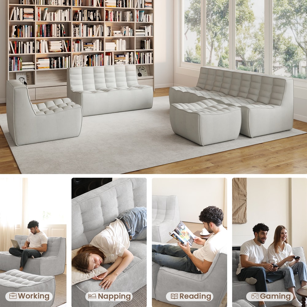 BuotiqHom DH-S3-131LG Sofas-Loveseats - View #2