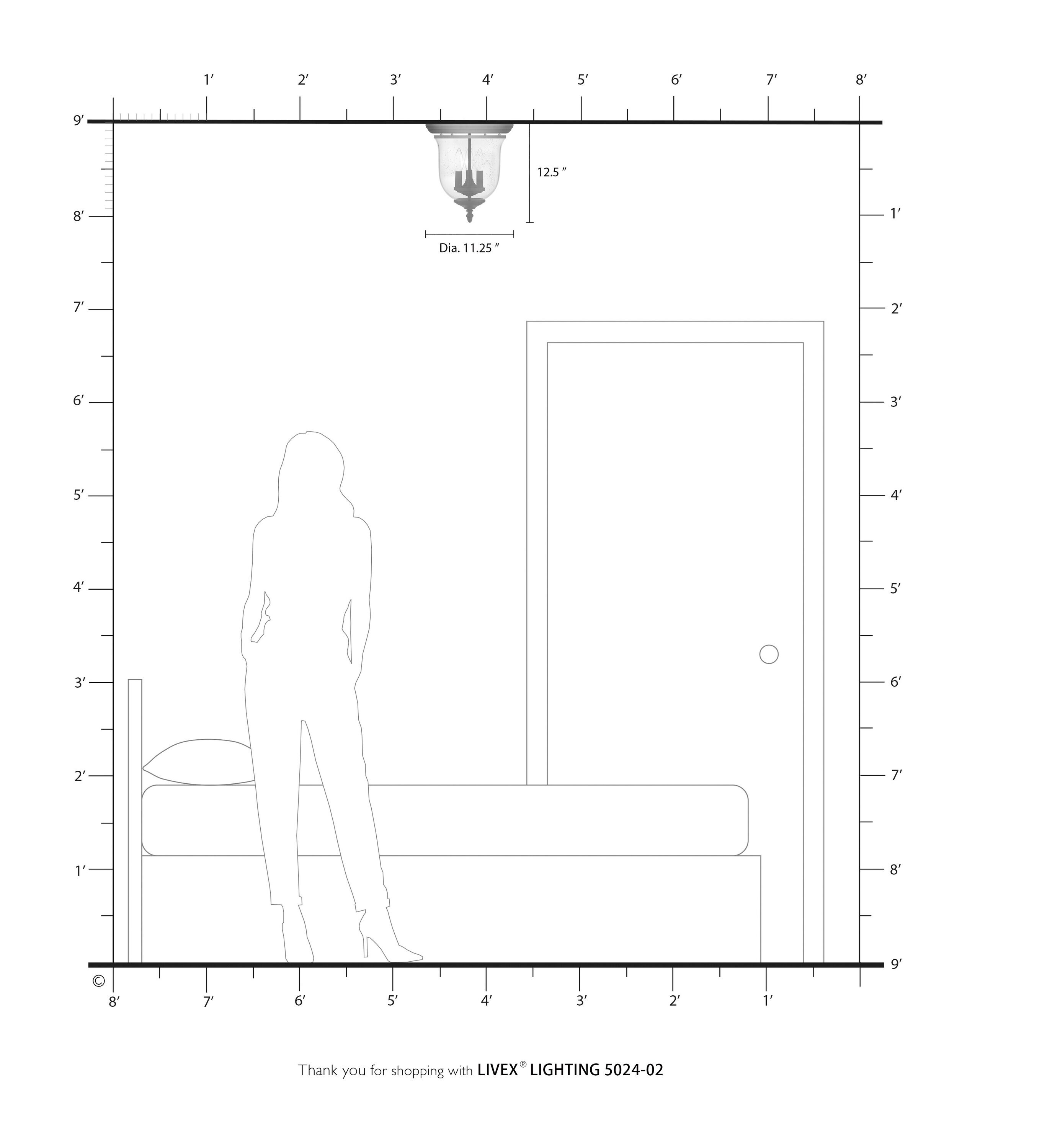 Livex Lighting 5024-02 flushmounts - View #5