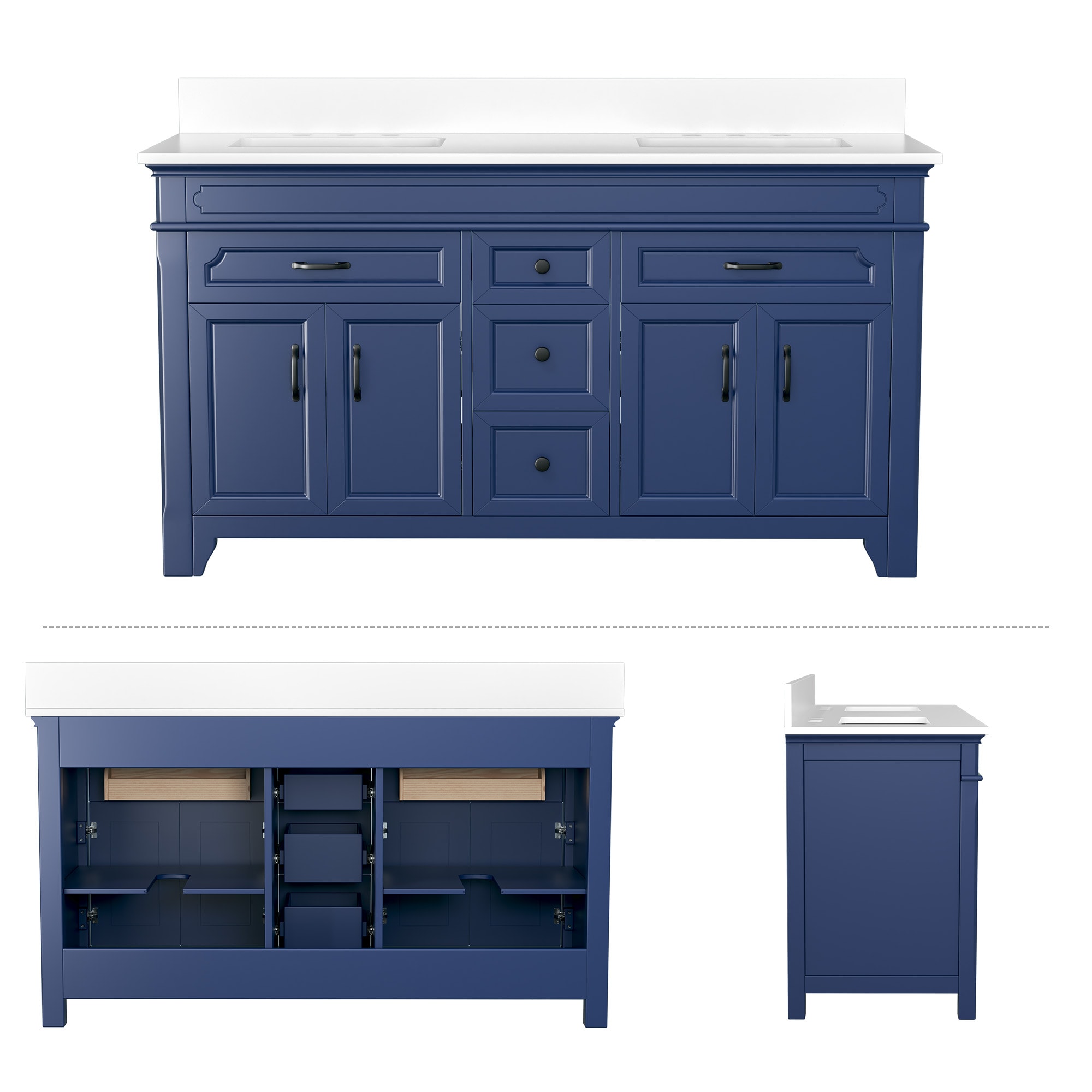 JEAREY FGYSG-HZ-48 Bath-Vanity-Combo - View #7