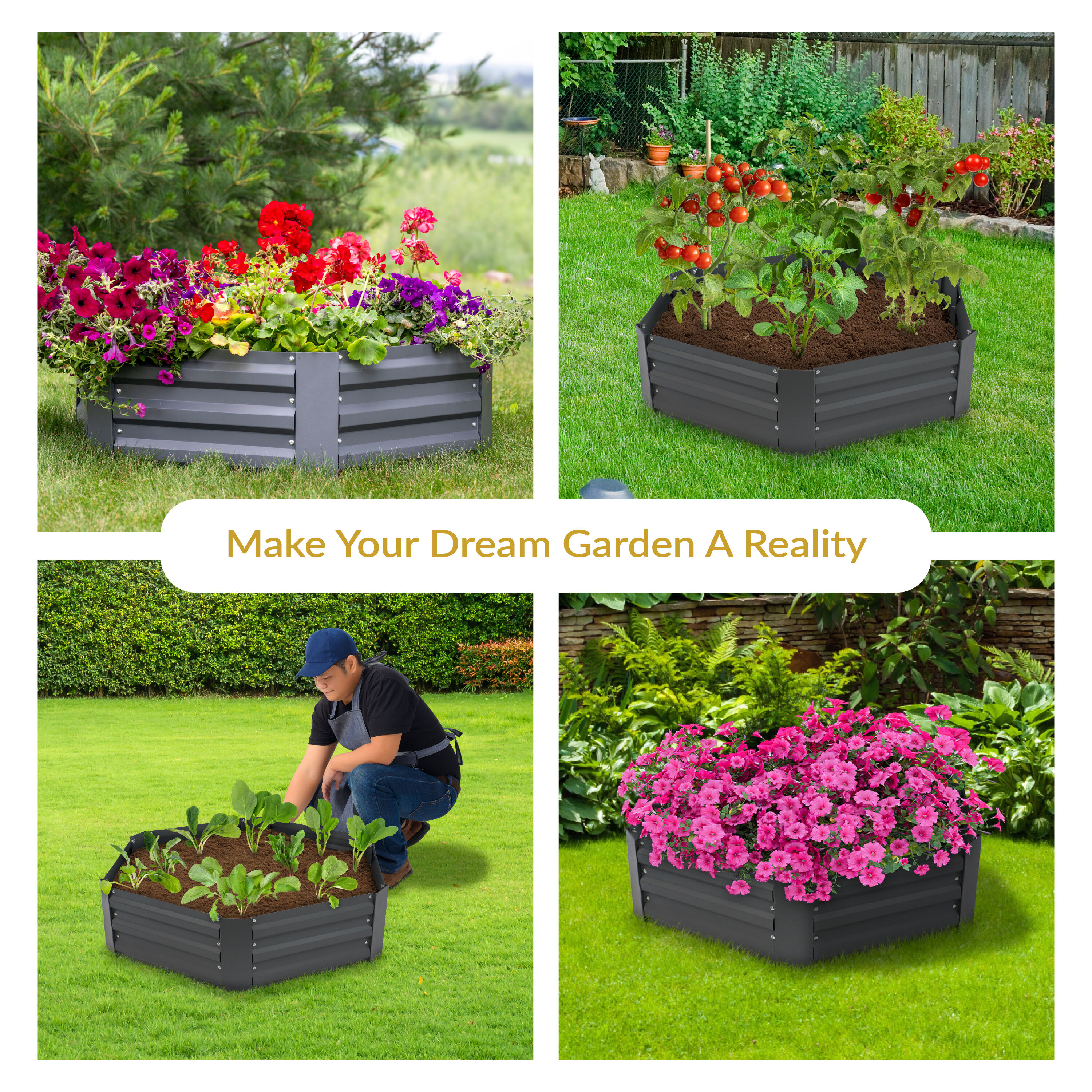 Sunnydaze Decor NPH-571 Raised-Garden-Beds - View #7