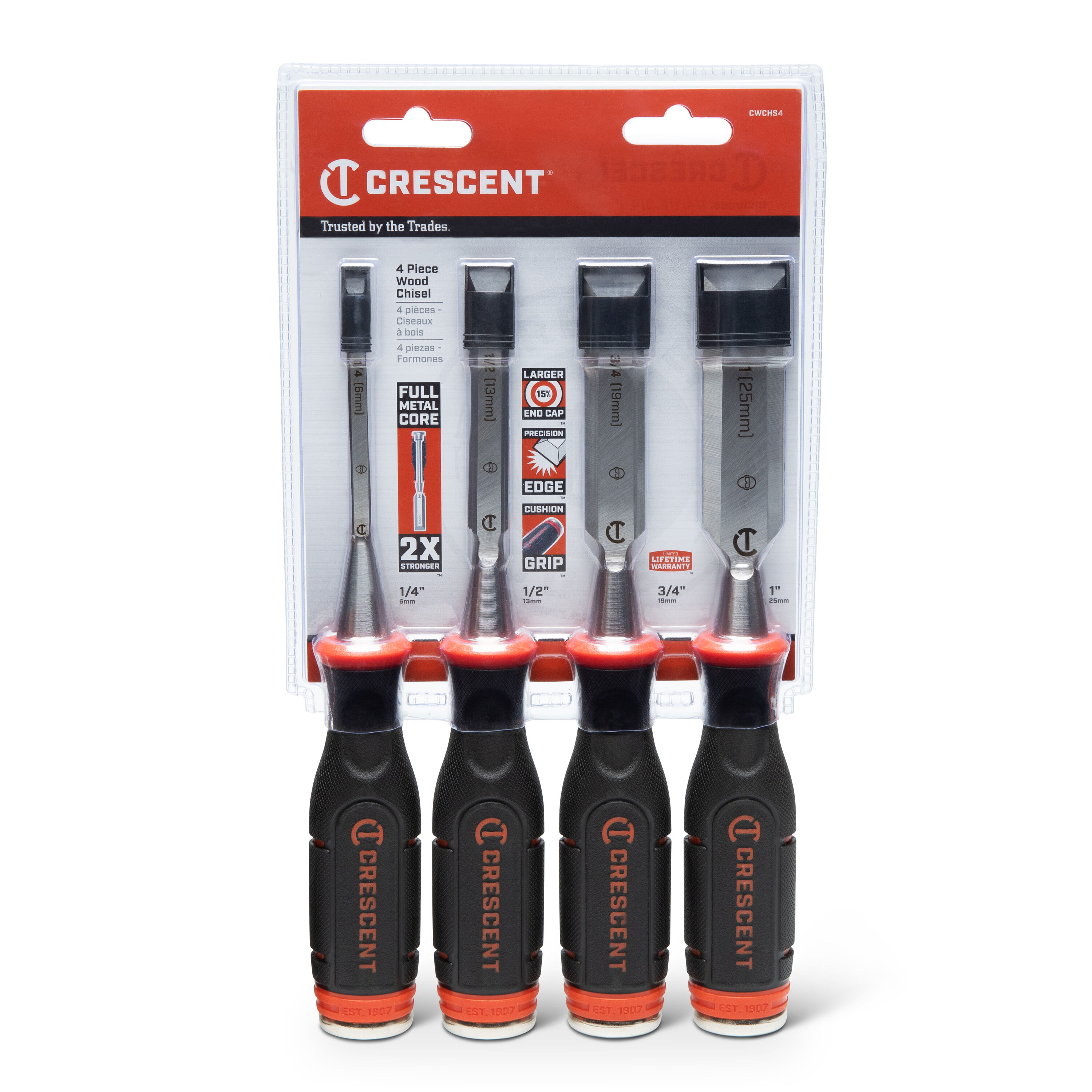 Crescent CWCHS4 Chisel-Sets - View #3