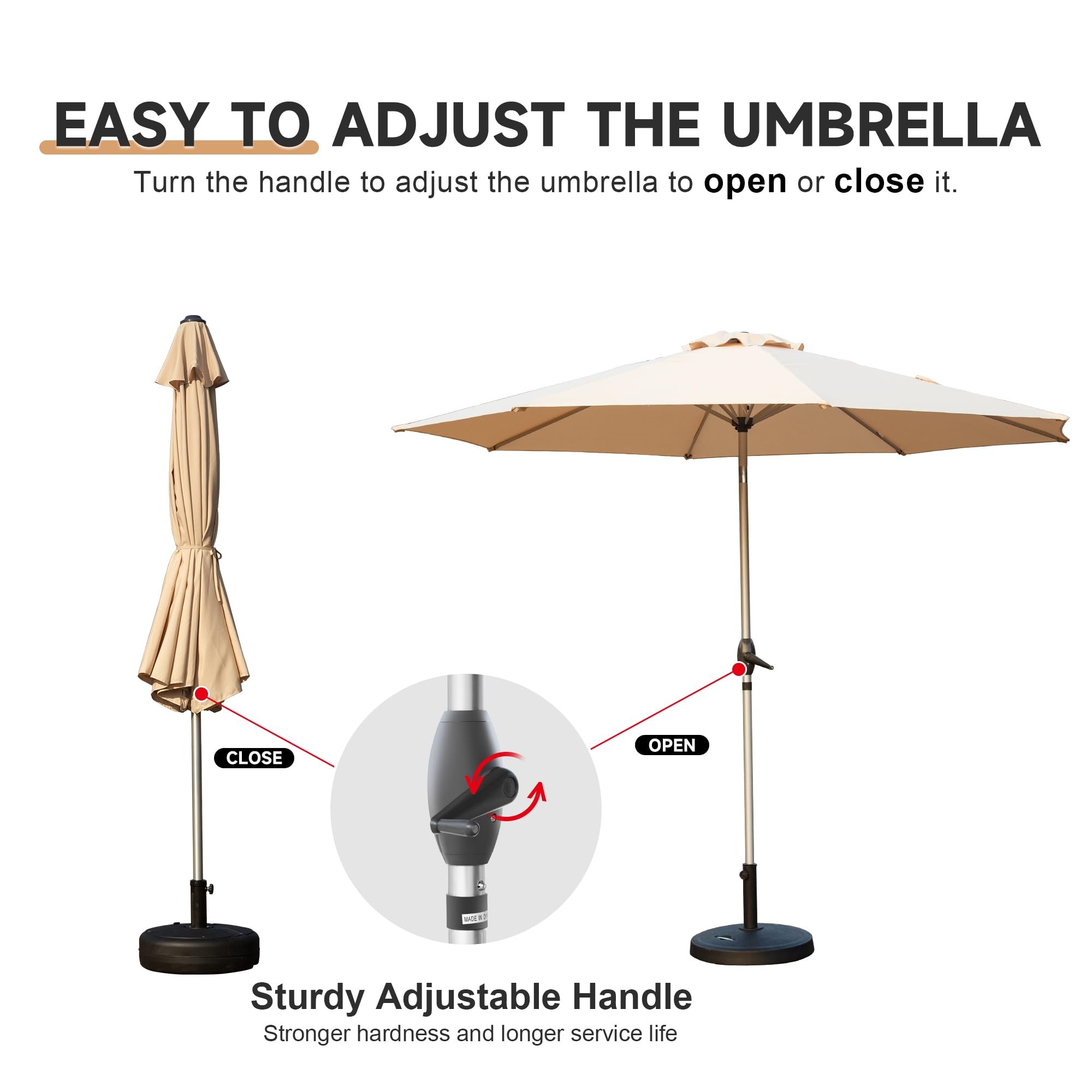 BABOOM BOM-642344-OR Umbrellas-2 - View #2