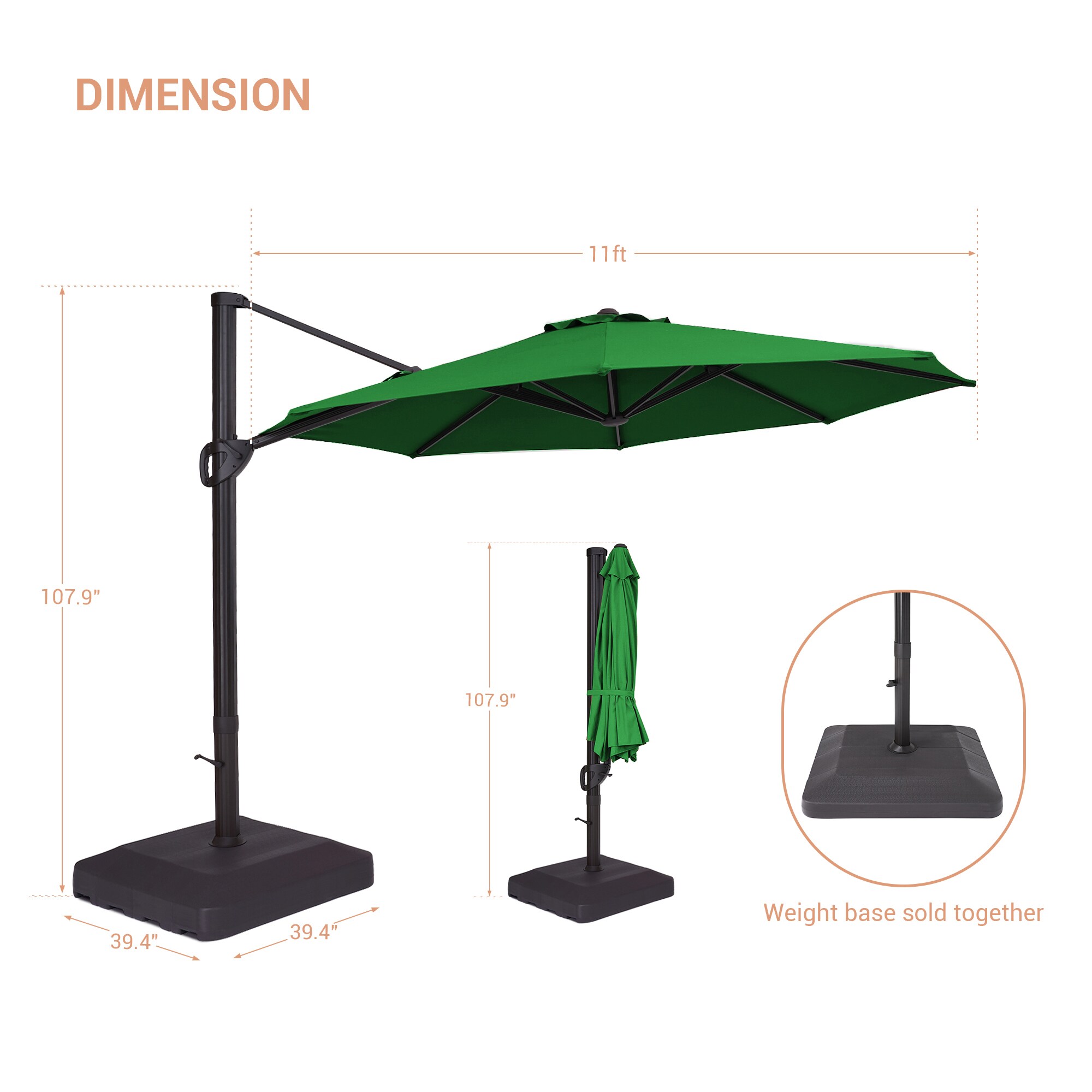 ACEGOSES LW-1159KG-LED-WB Umbrellas-2 - View #2