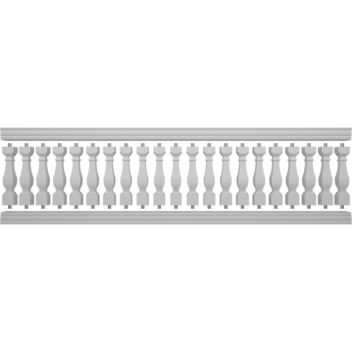Ekena Millwork BALK40X156ACD railings - View #5