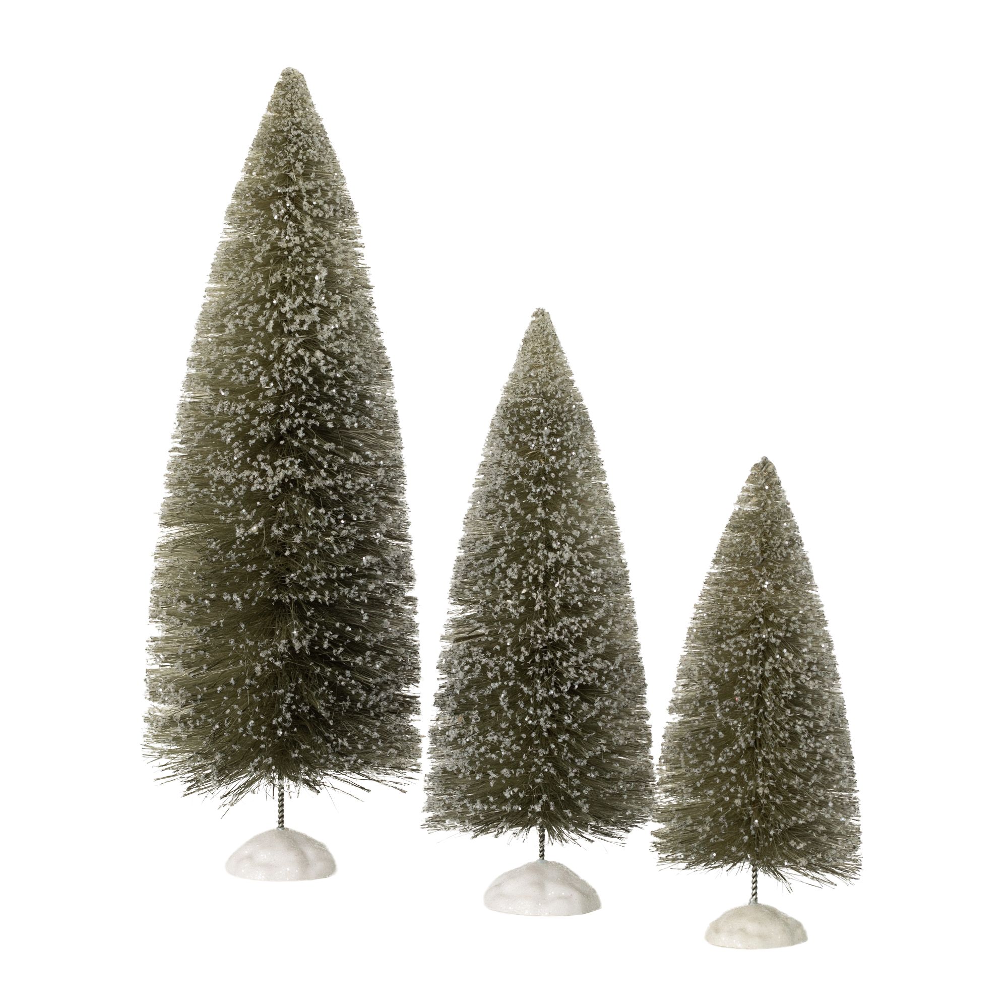 Sullivans 16.25-in Decoration Christmas Tree(s) (3-Pack) Christmas ...