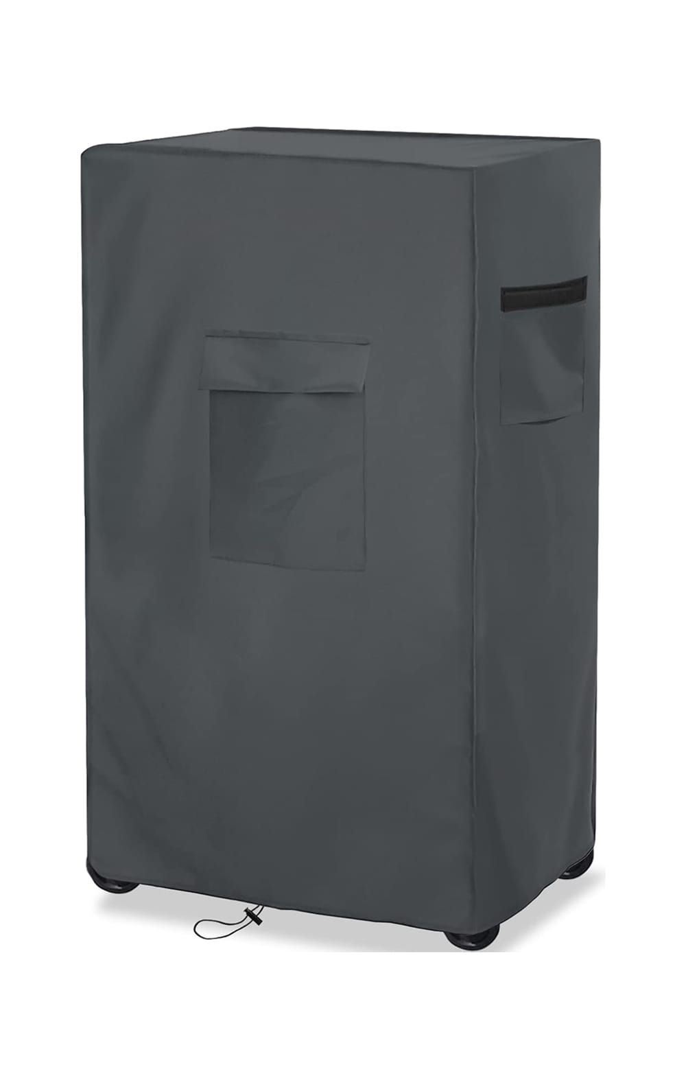 Etokfoks  29 x 18 x 45 in Waterproof 600D Oxford Cooler Cover Windproof Elastic Hem Snap Closure for MC61M MC61V M250 5300CFM Grey