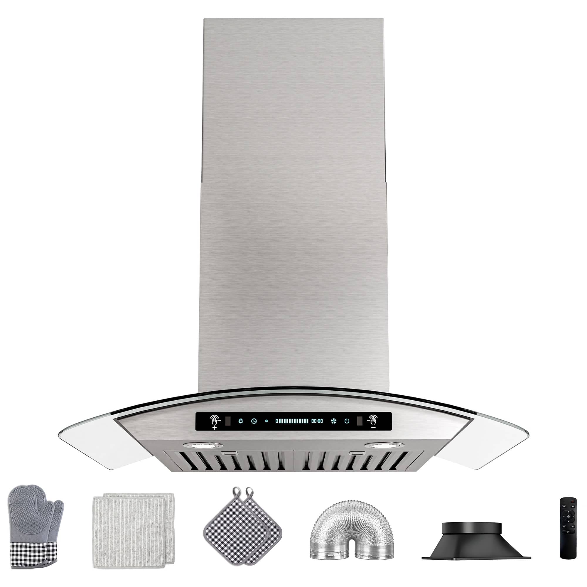 DIVAN DHP03-30-GC Wall-Mounted-Range-Hoods - View #3