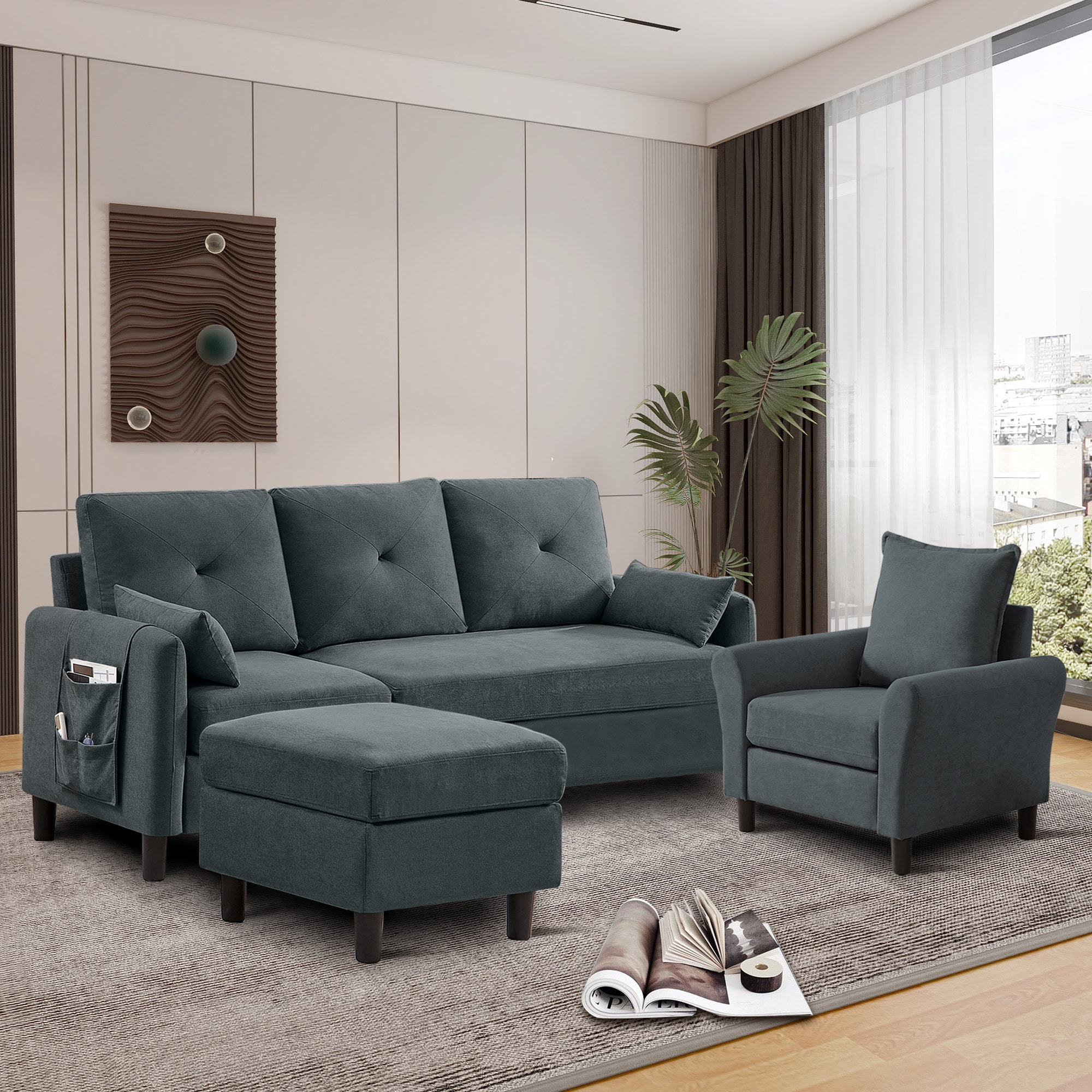 Jarenie YMX0223DG Living-Room-Sets - View #2