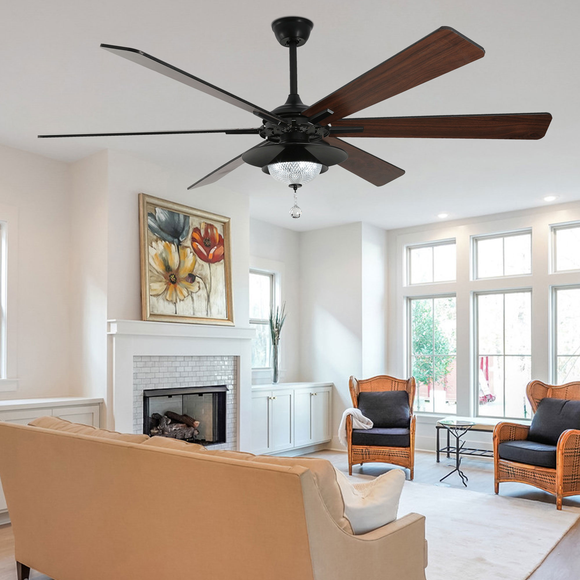 Oaks Decor DC7204-B Ceiling-Fans - View #2