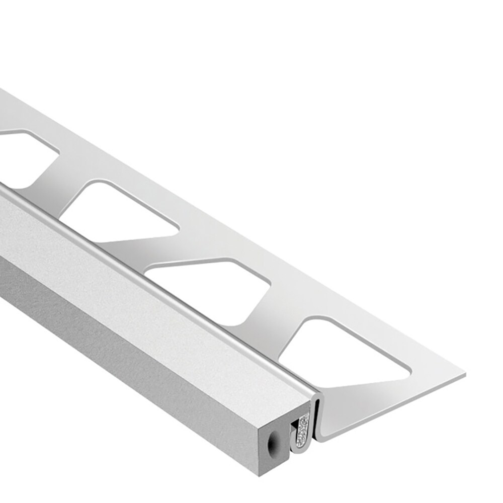 Schluter Systems EKSA300PG Dilex-KSA 1.188-in W x 98.5-in L Classic grey Steel Movement joint Tile Edge Trim
