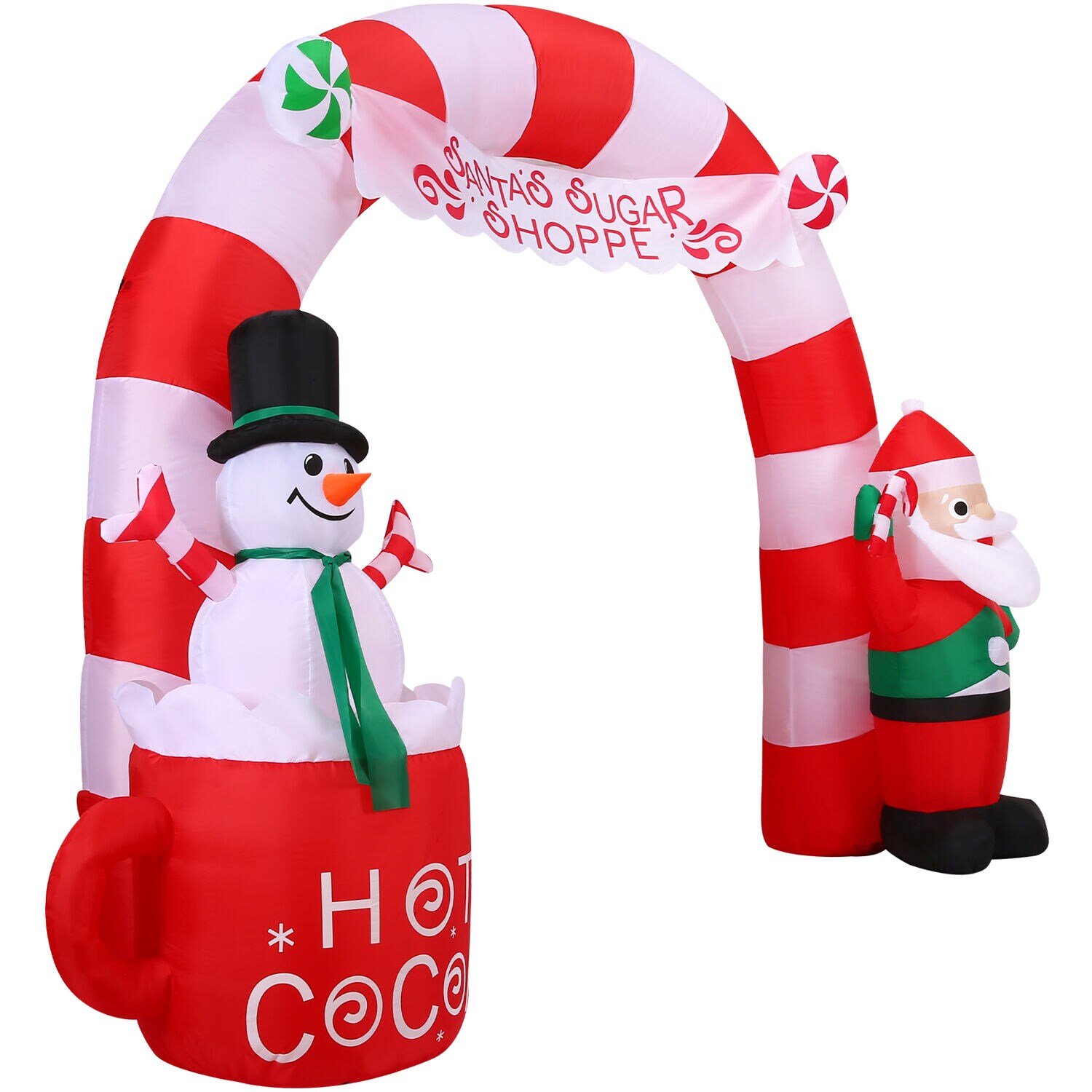 Fraser Hill Farm FHFXMASARCH091-L Christmas-Inflatables - View #8