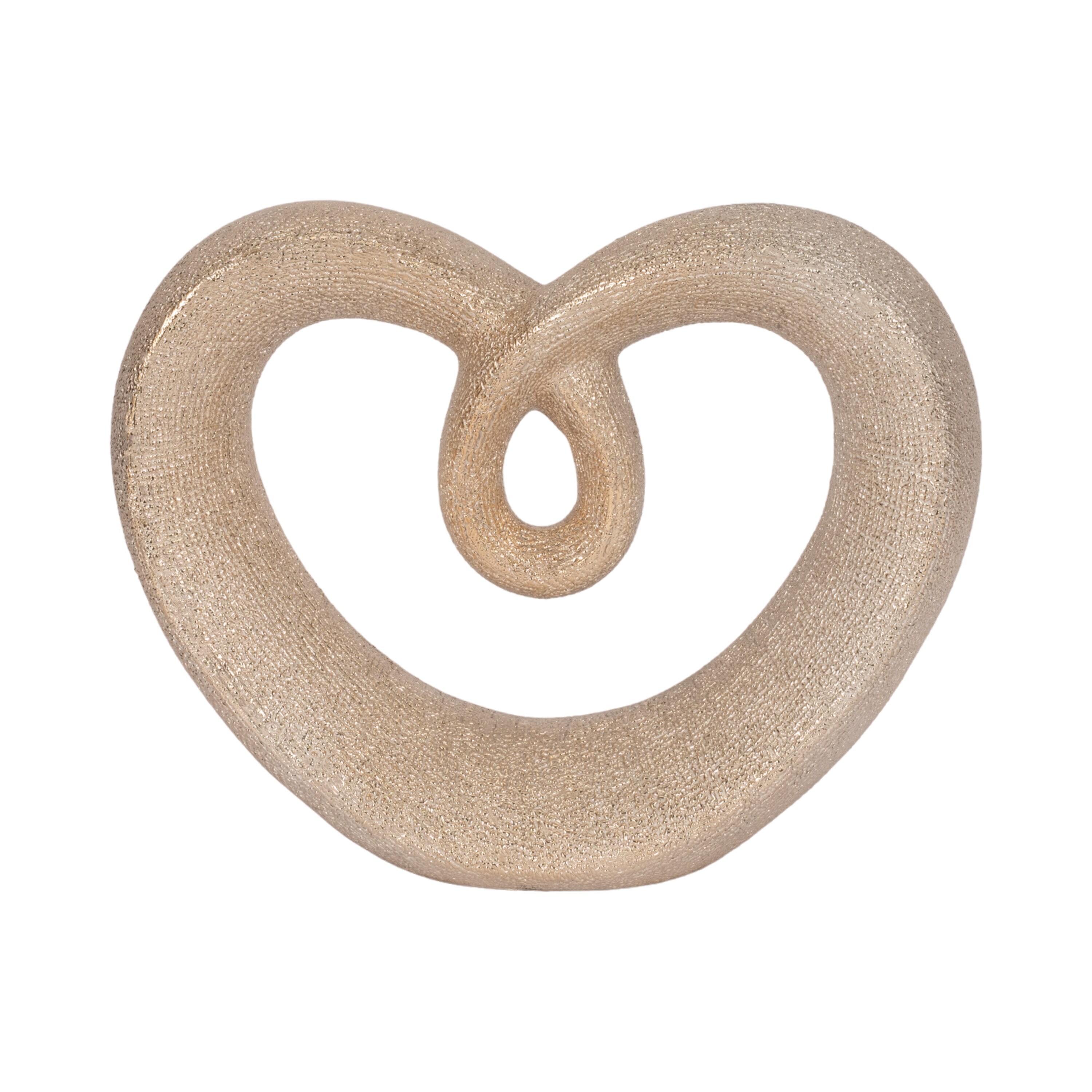 Sagebrook Home 14808-02 Gold Ceramic Modern Sculpture
